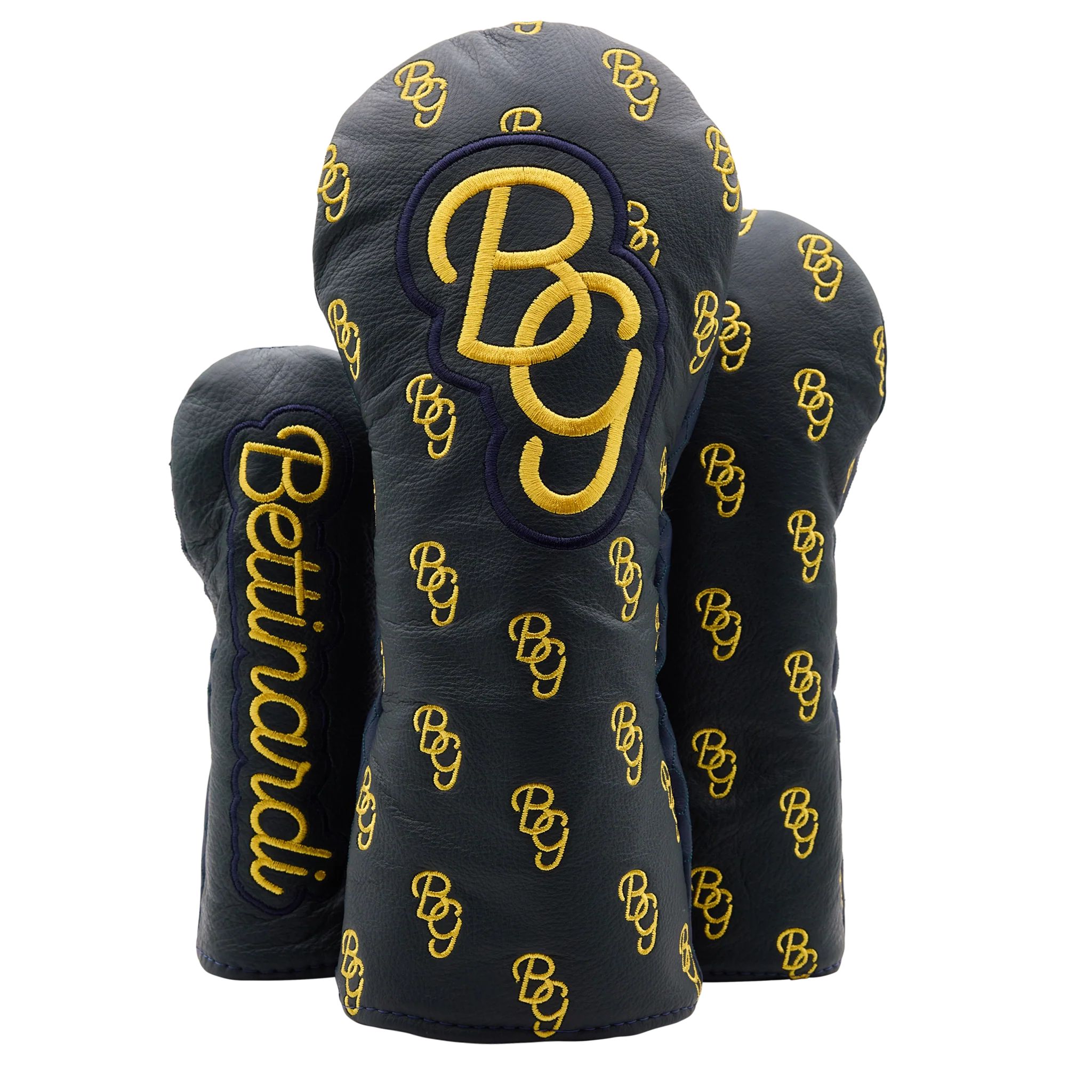 BG Script Wood Covers (Green/Navy)