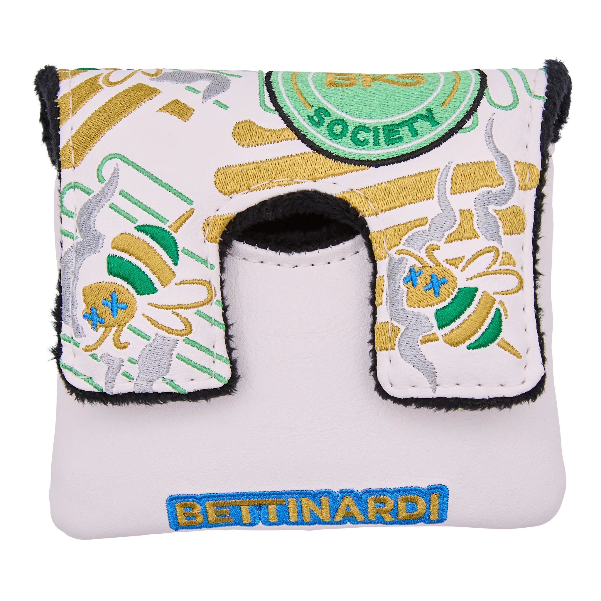 BKS Throne of Cash Gangster Wizard Center Shafted Mallet Putter Headcover - Image 2