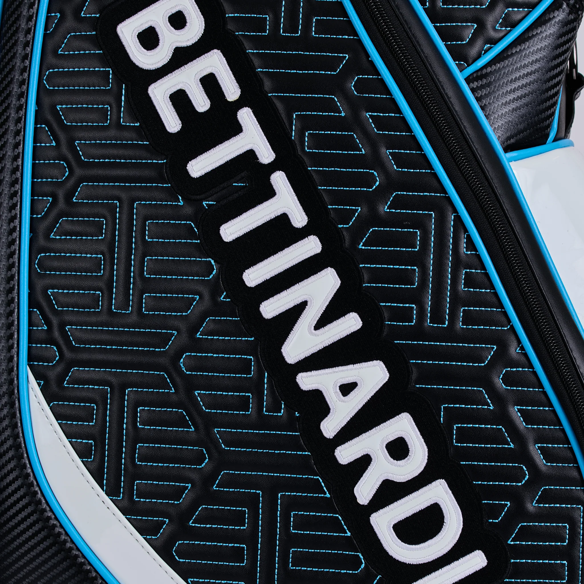 Black and Electric Blue Tour Dept. Staff Bag - Image 8