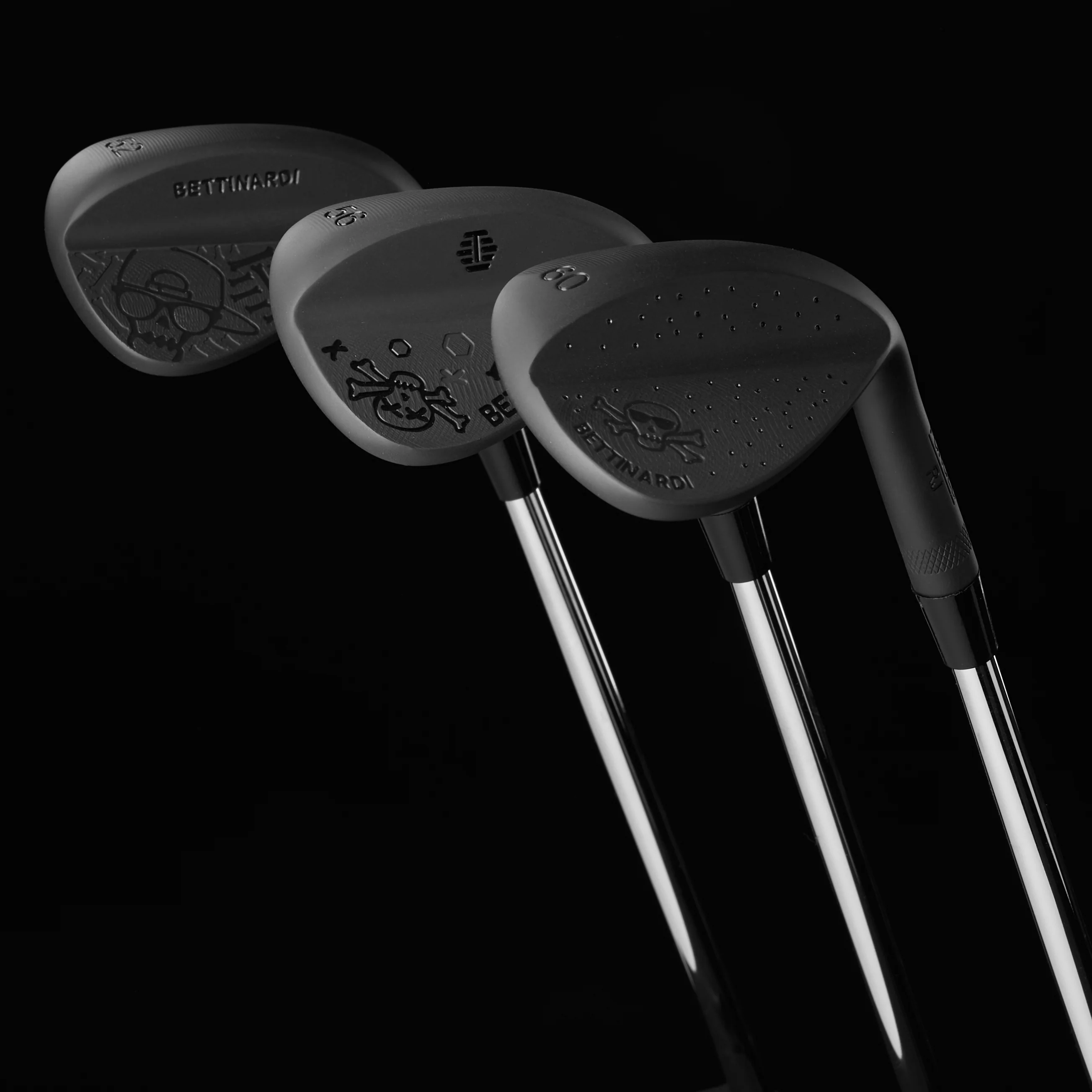 Blackout Skull & Bones Night Shades Wedge Set- 52-56-60