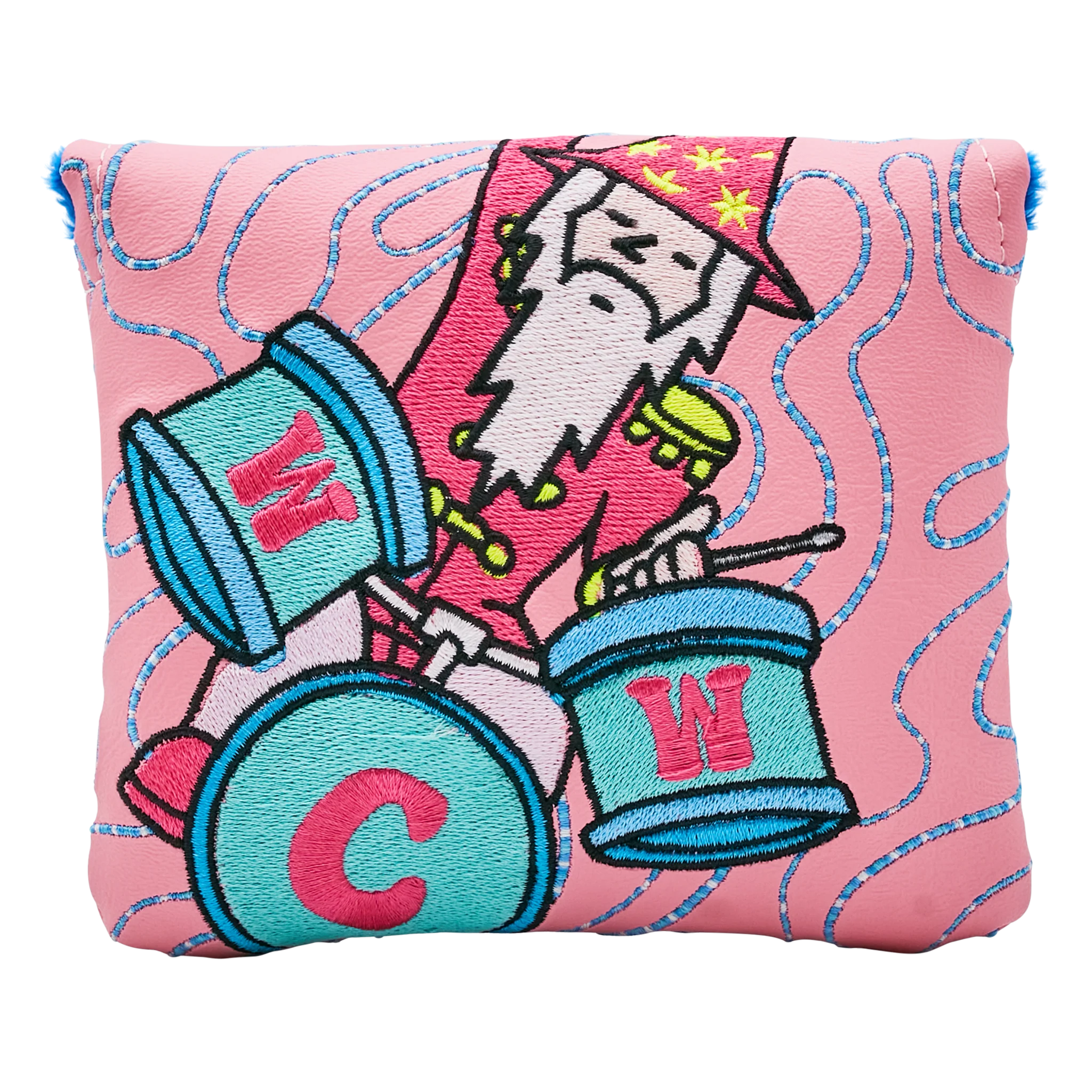 British Championship 2023 Windy City Wizstarr Mallet Putter Headcover