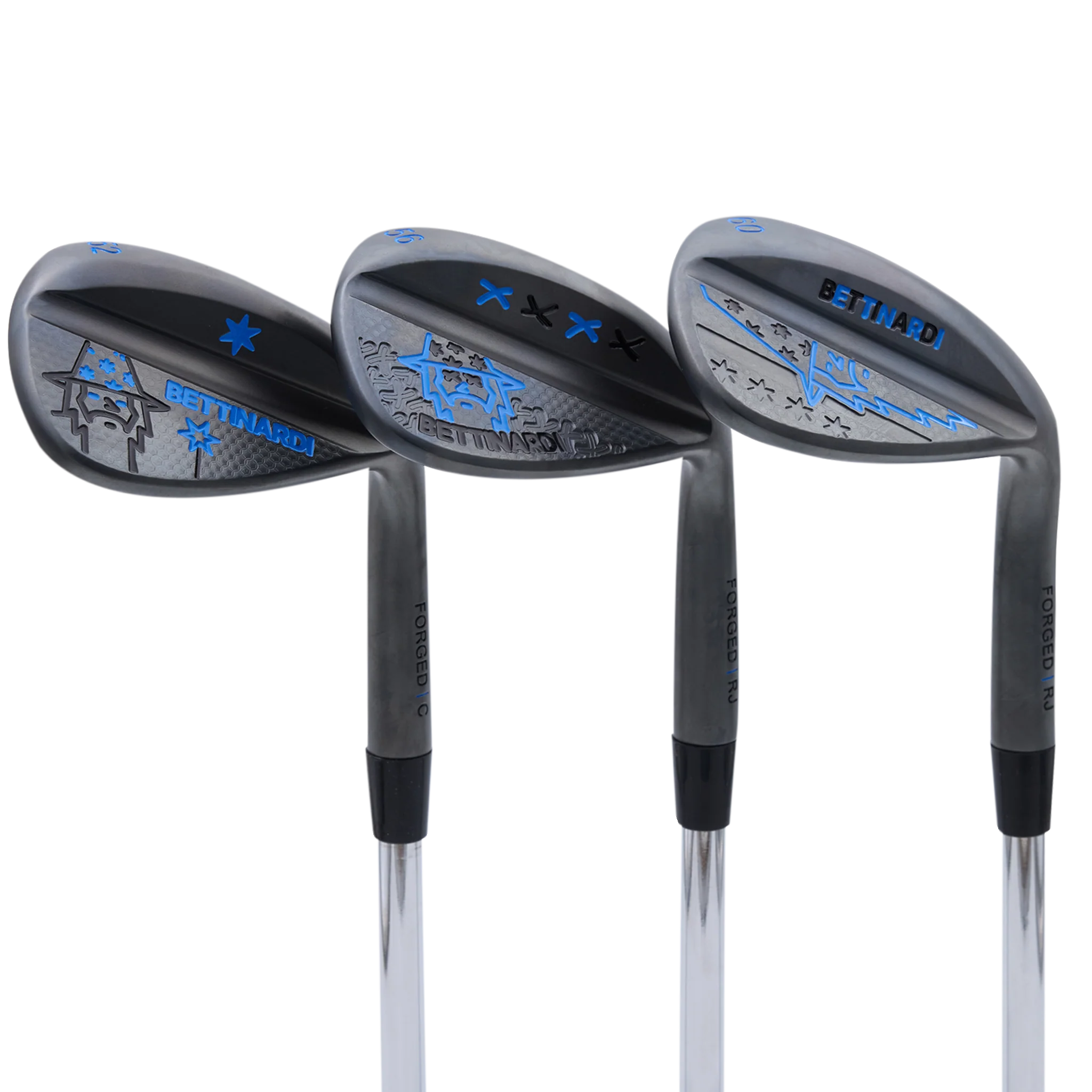 British Championship Multi Wizard Black Ox HLX 6.0 Wedge Set (52°, 56°, 60°)