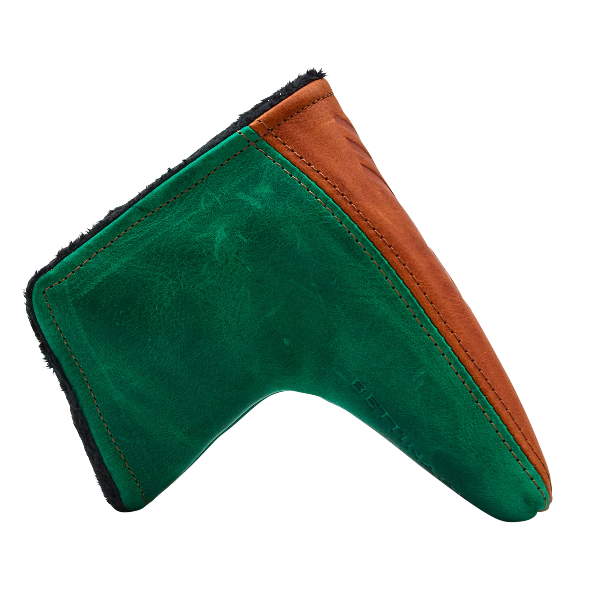 Castleton Green Horween Leather T-Hive Blade Putter Headcover - Image 3