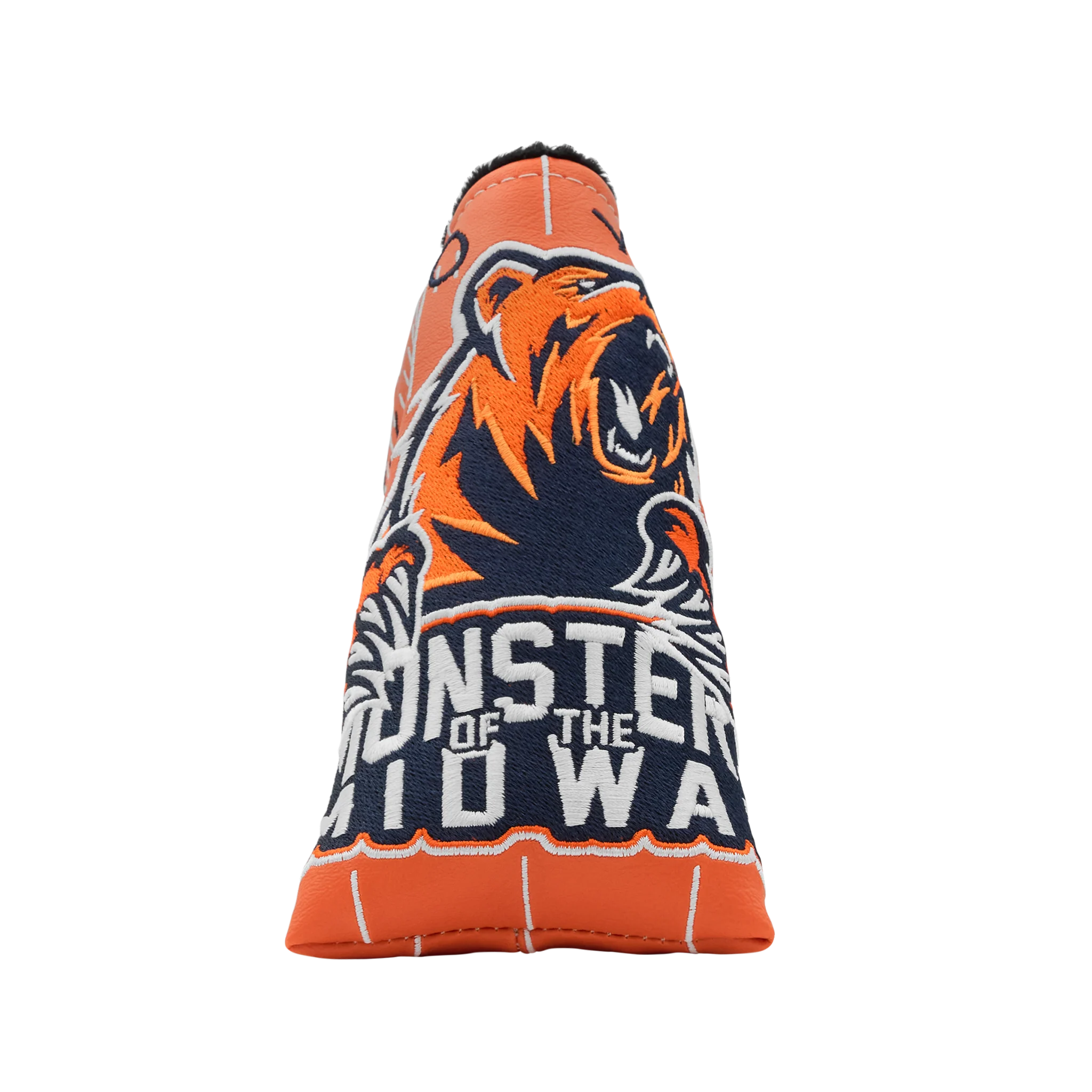 Chicago Bears Monsters of the Midway Orange Blade Putter Headcover - Image 3