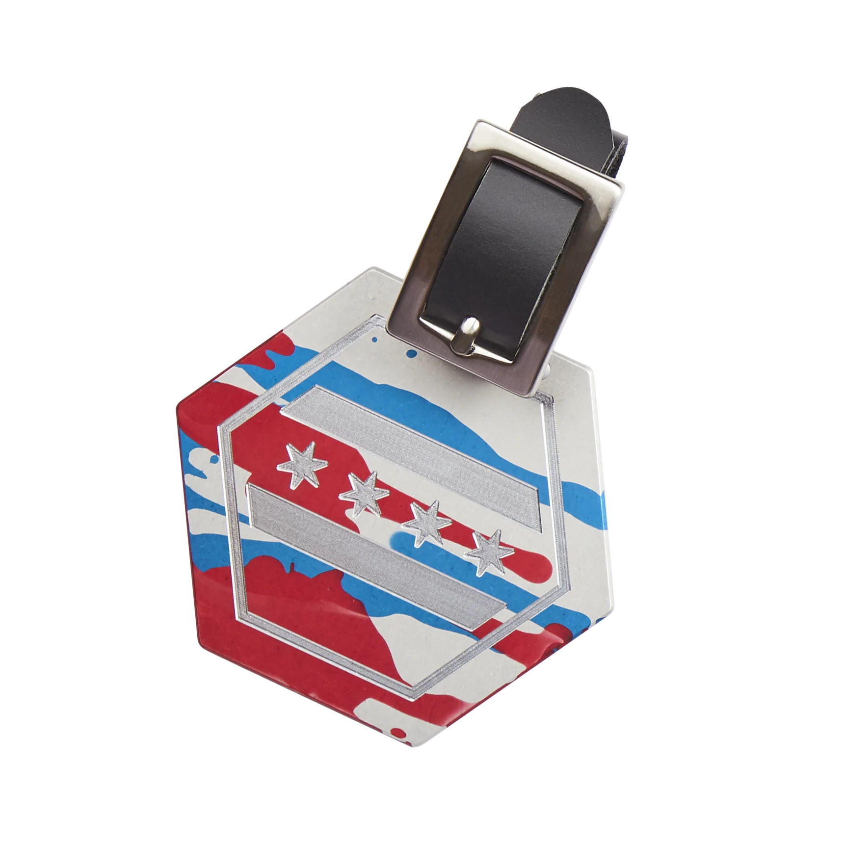 Chicago THive Flag Bag Tag - Image 3