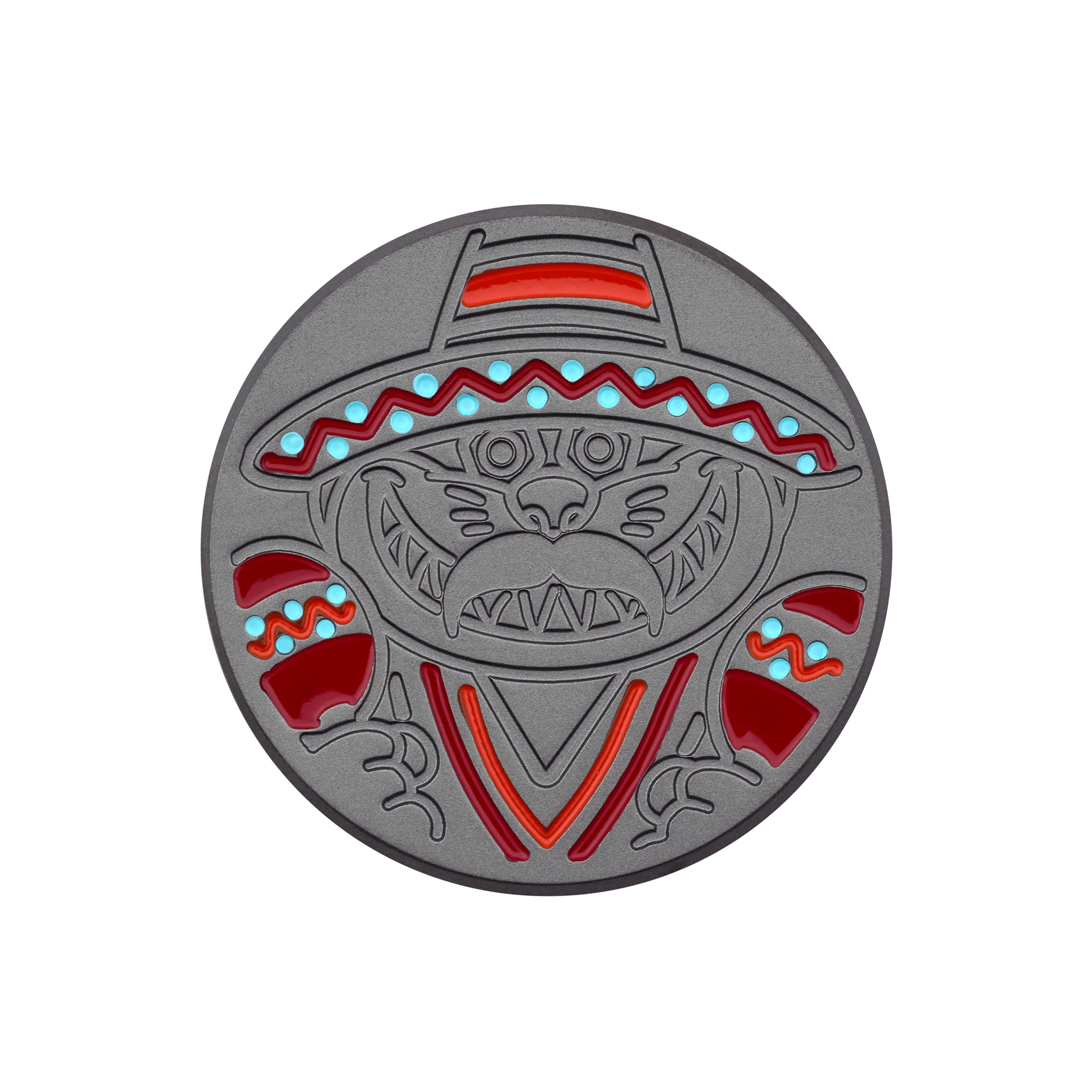 Cinco de Mayo Mariachi Cat Ball Marker - Image 2