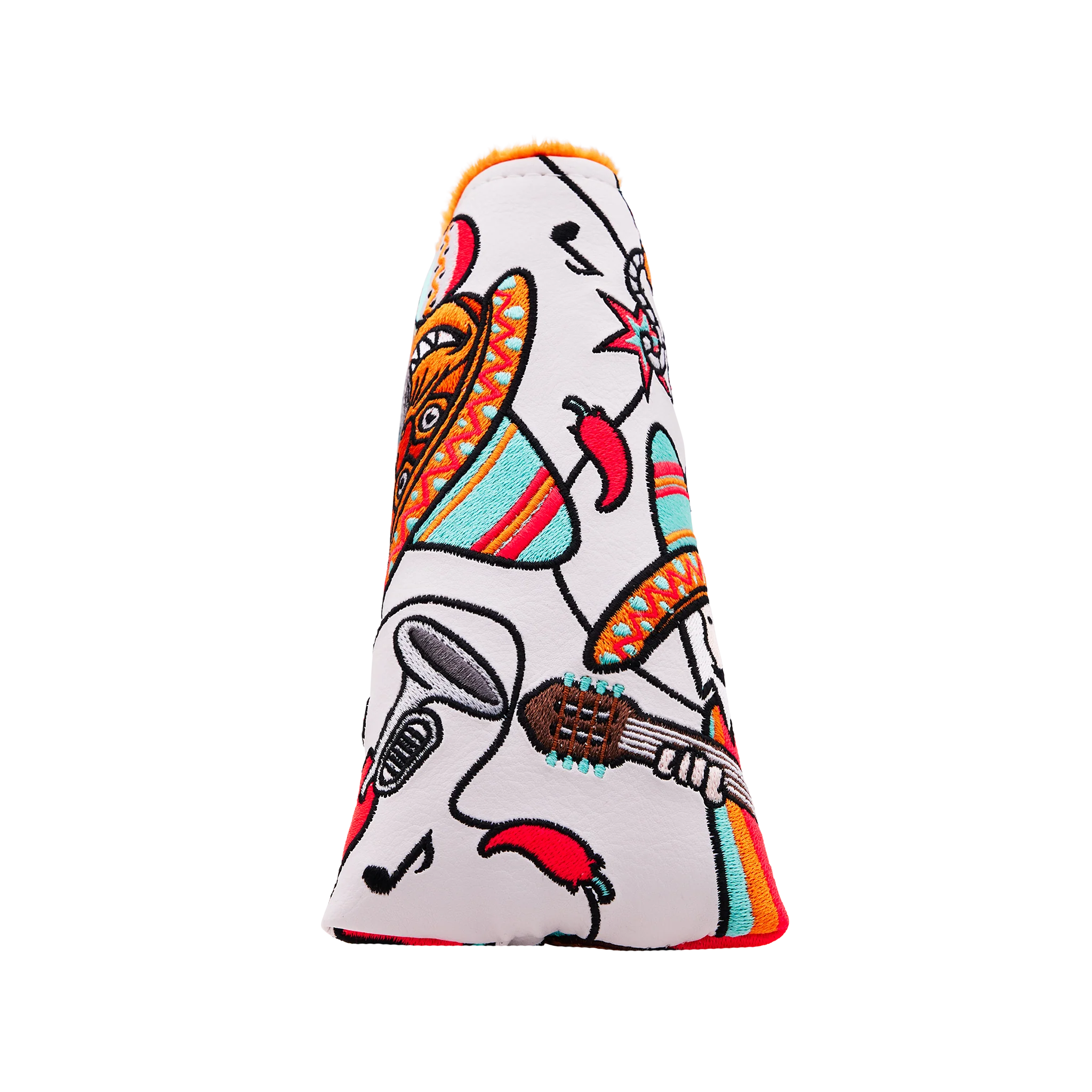Cinco de Mayo Mariachi Multi Icon Blade Putter Headcover - Image 3