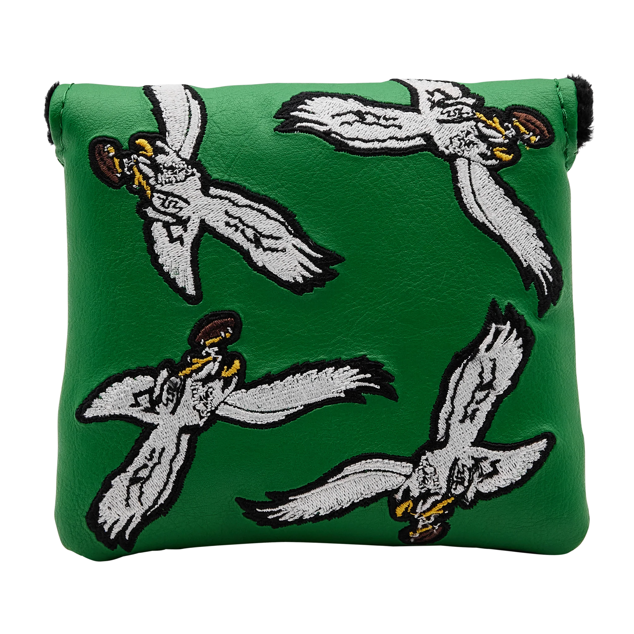 Dancing Retro Philadelphia Eagles Center Shafted Mallet Putter Headcover
