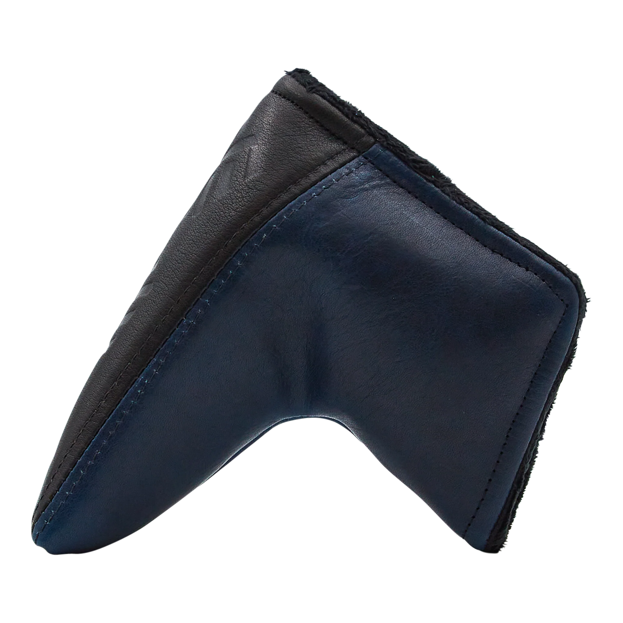 Deep Blue Horween Leather T-Hive Blade Putter Headcover