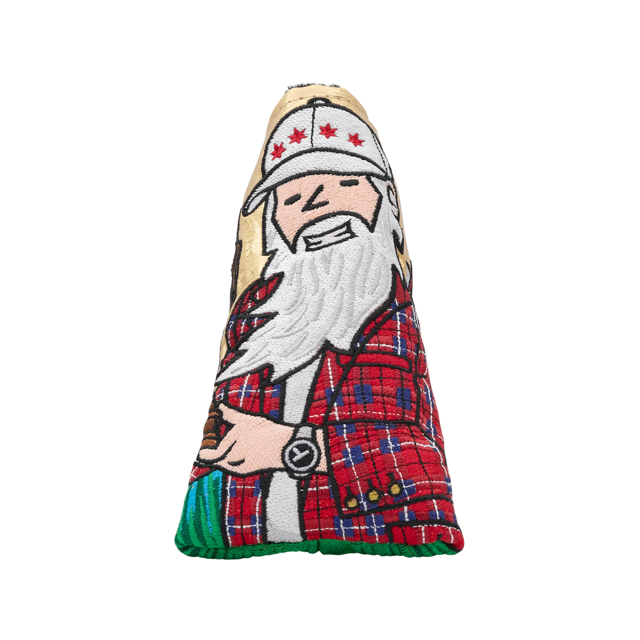 F.A.I Tartan Jacket Wizard Blade Putter Headcover