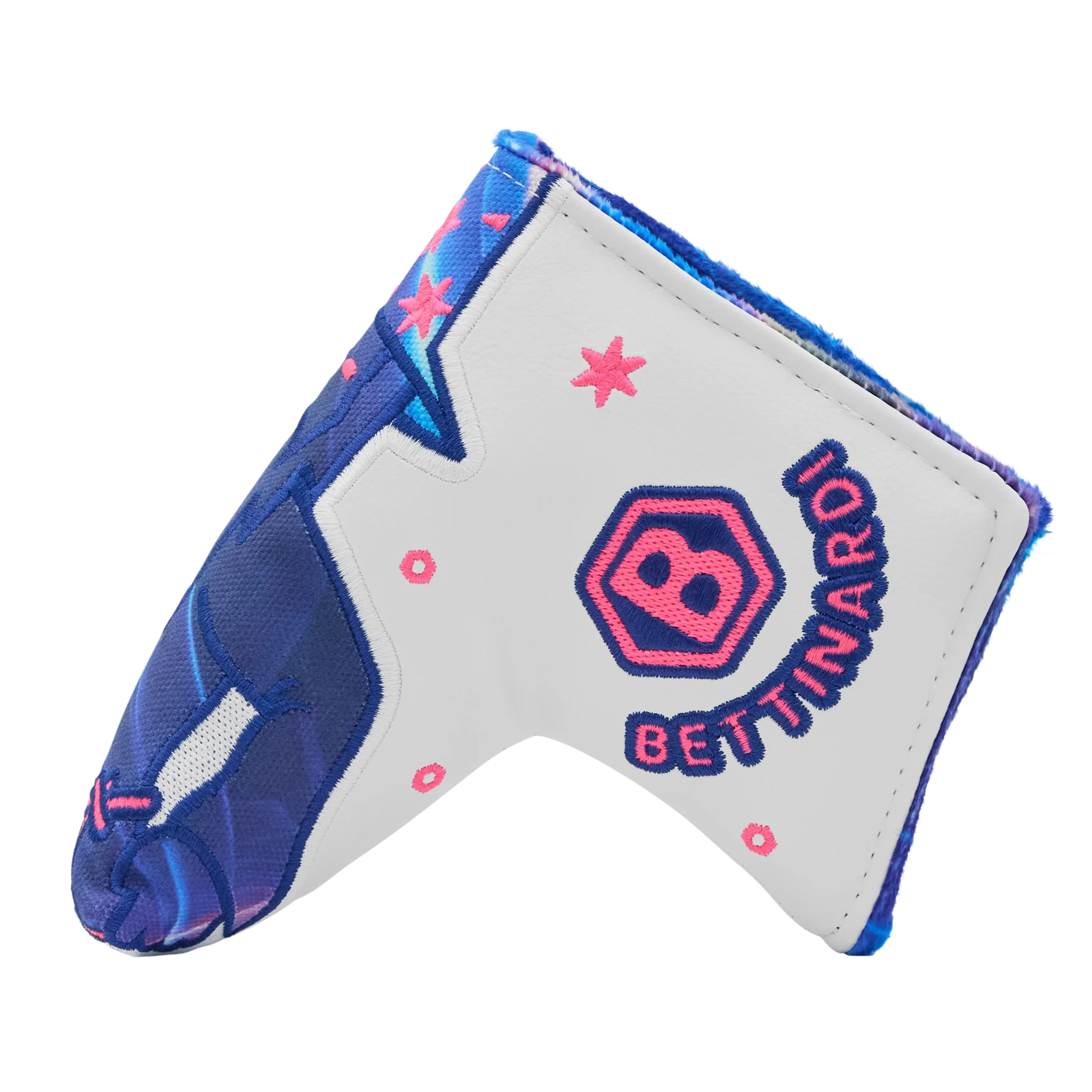 Galactic Groove Grateful Wizard Ostrich Blade Putter Headcover - Image 2