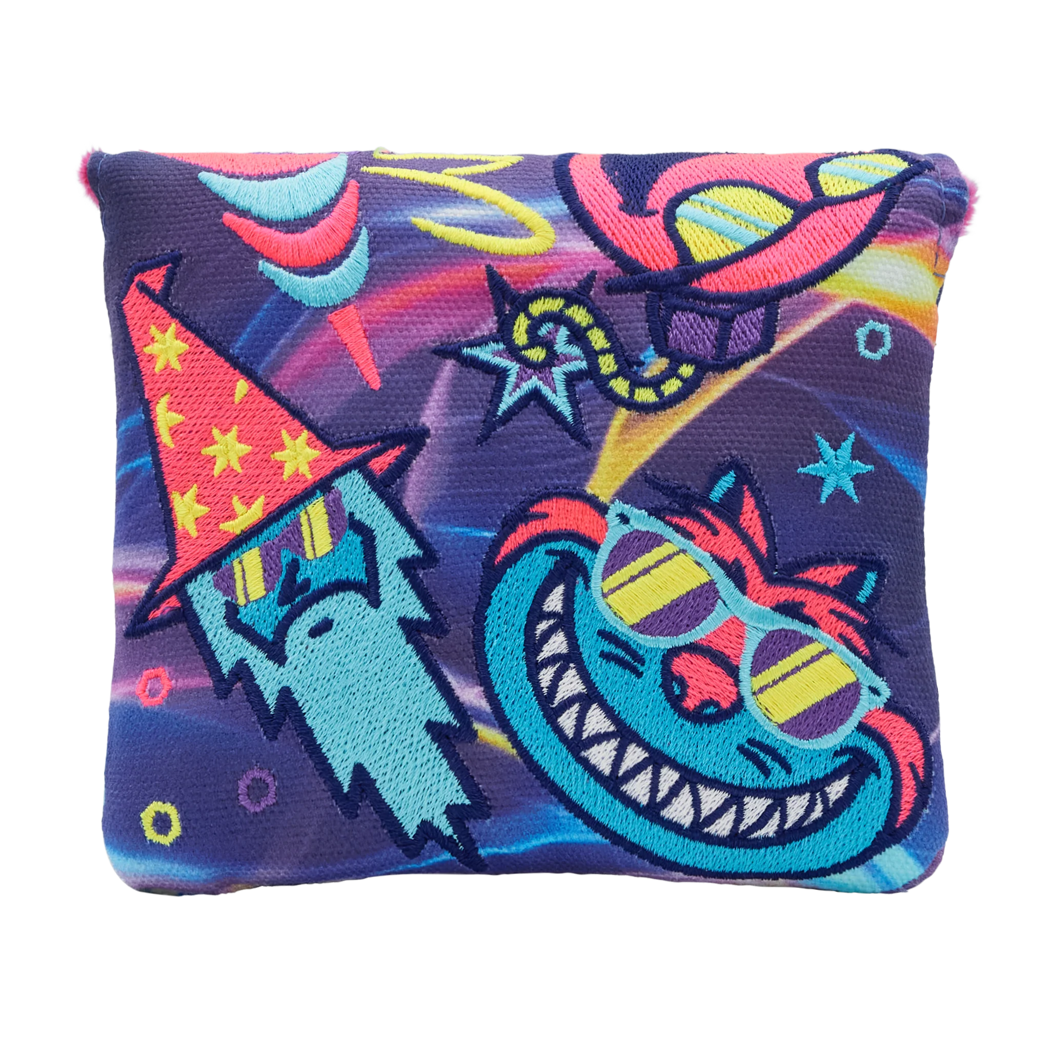 Galactic Groove Sunglasses Multi Icon Center-Shafted Mallet Putter Headcover