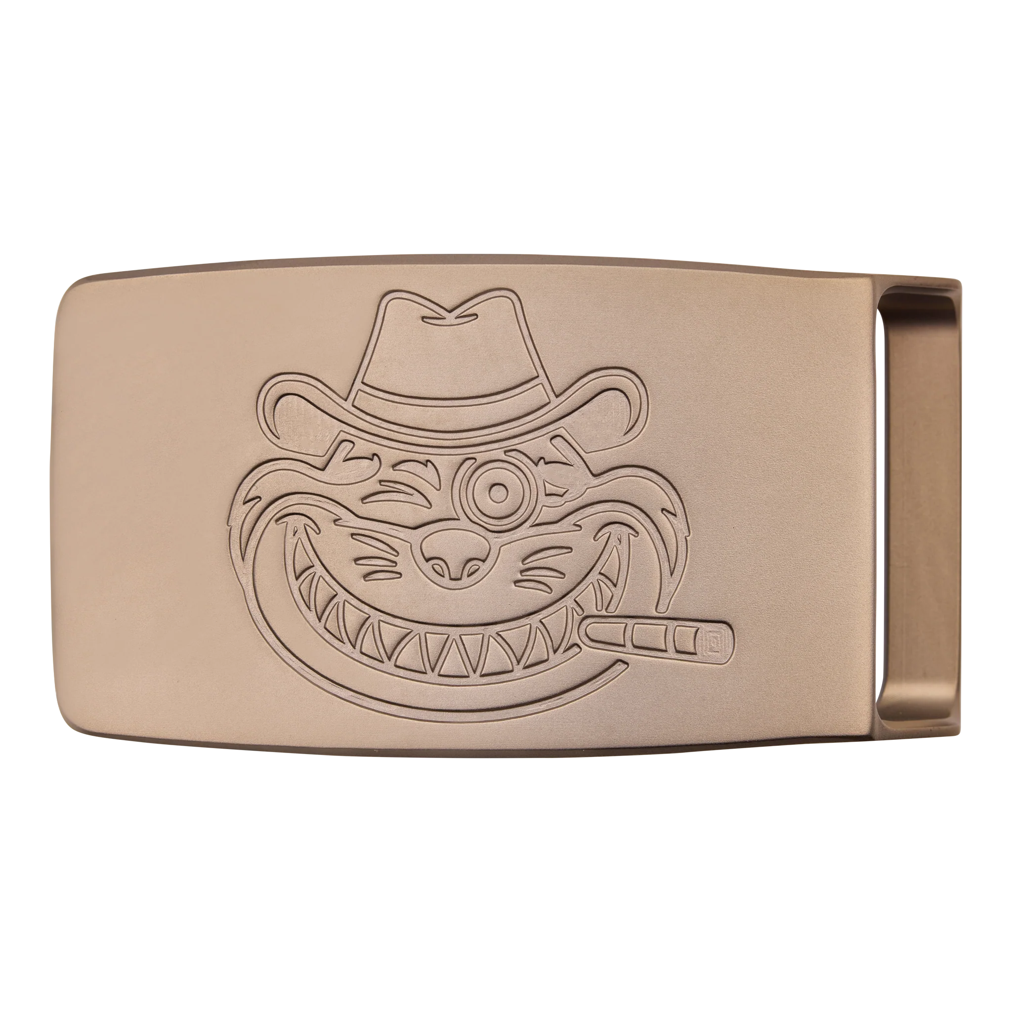 Gangster Cat Belt Buckle