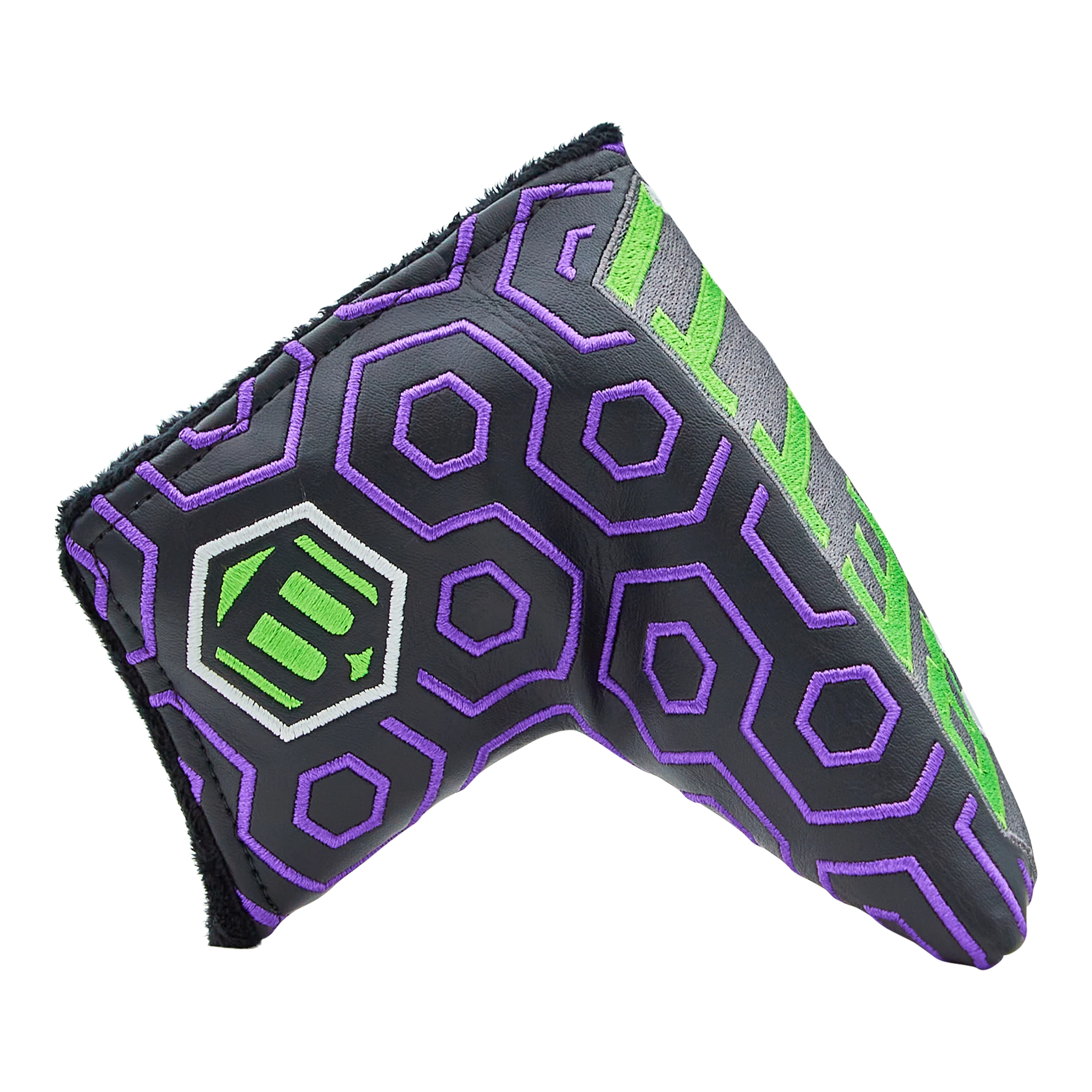 Geometric Purple Blade Headcover - Image 4