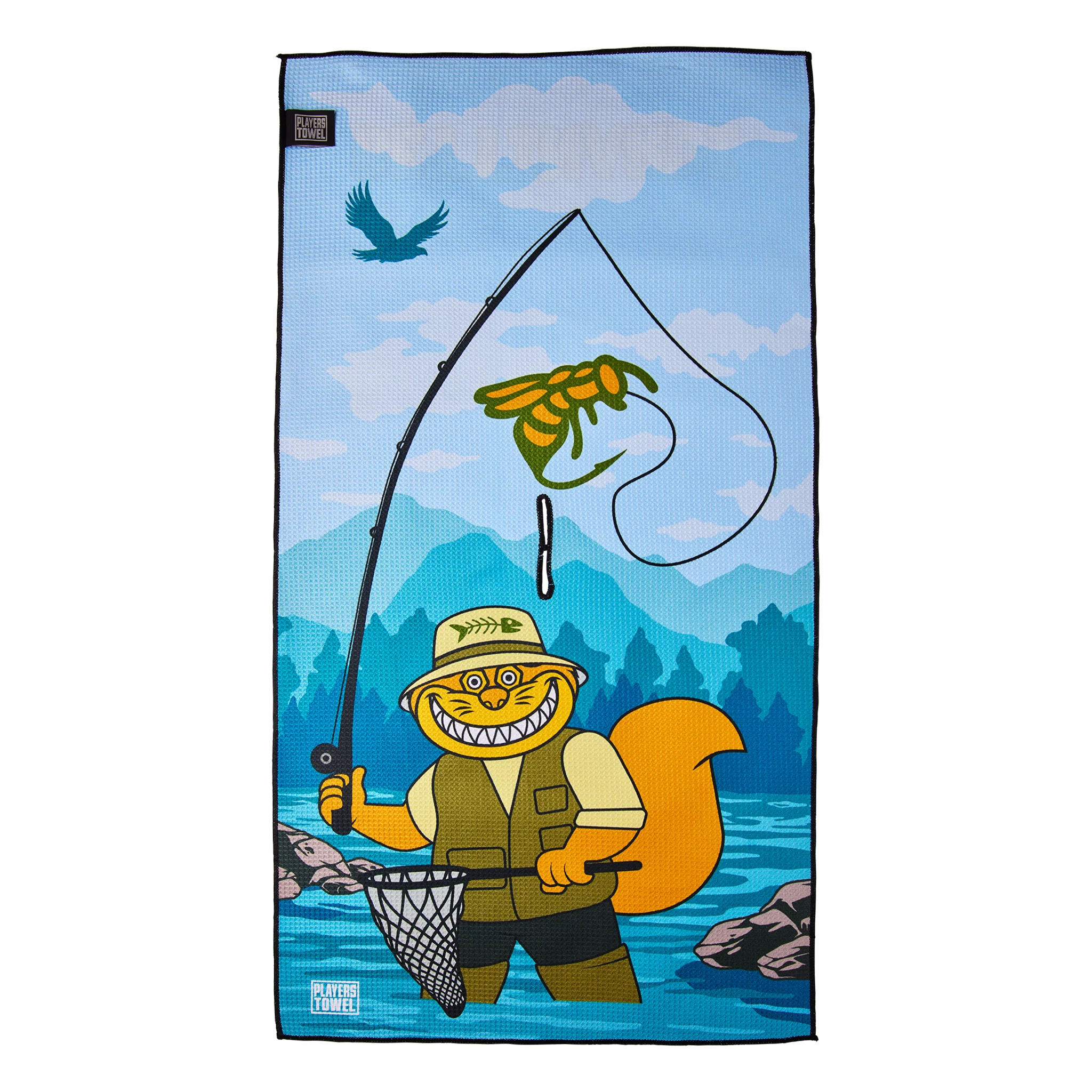 Gone Fishin’ 2024 Flyfishing Fat Cat Players Towel