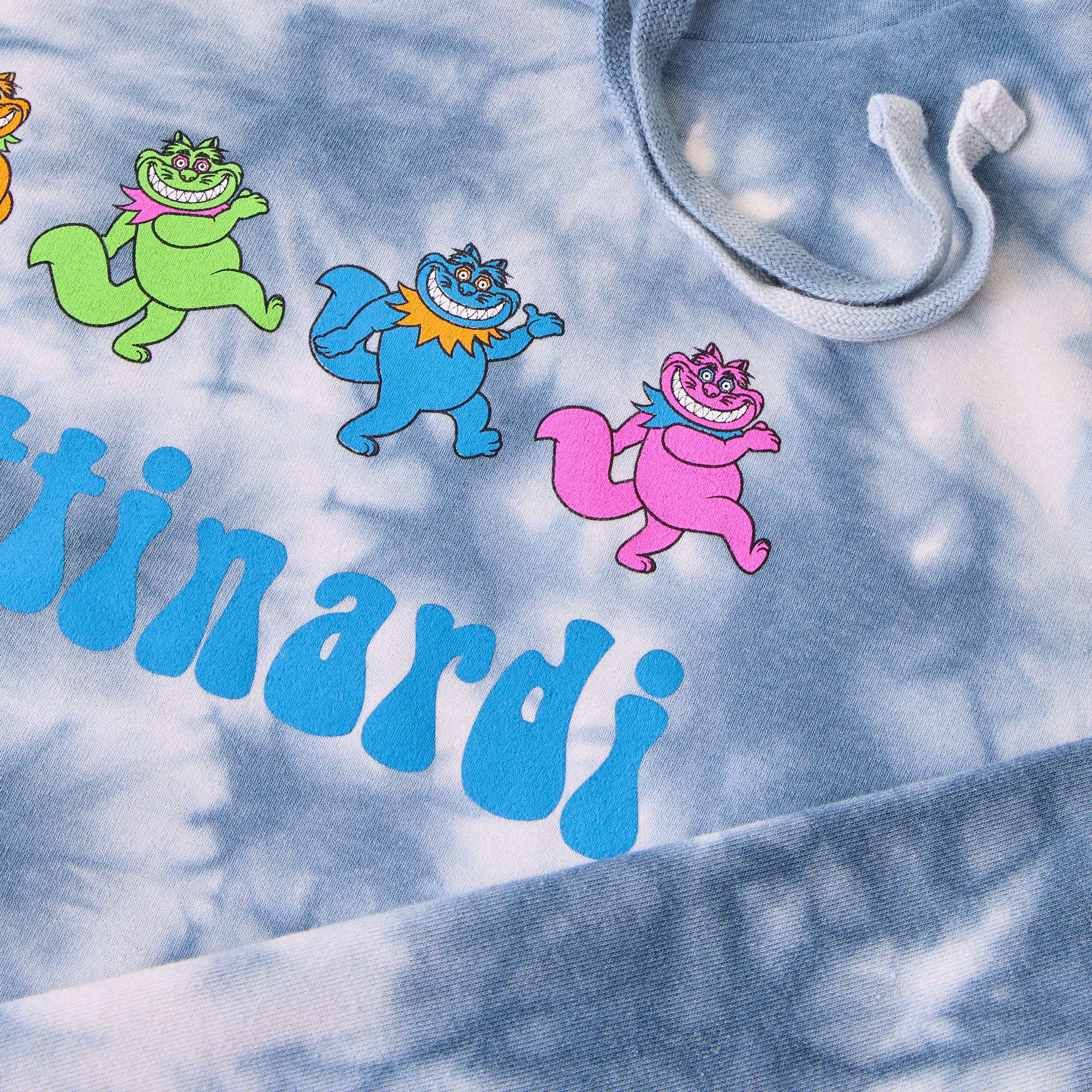 Grateful Cat Acid Wash Hoodie - Image 4