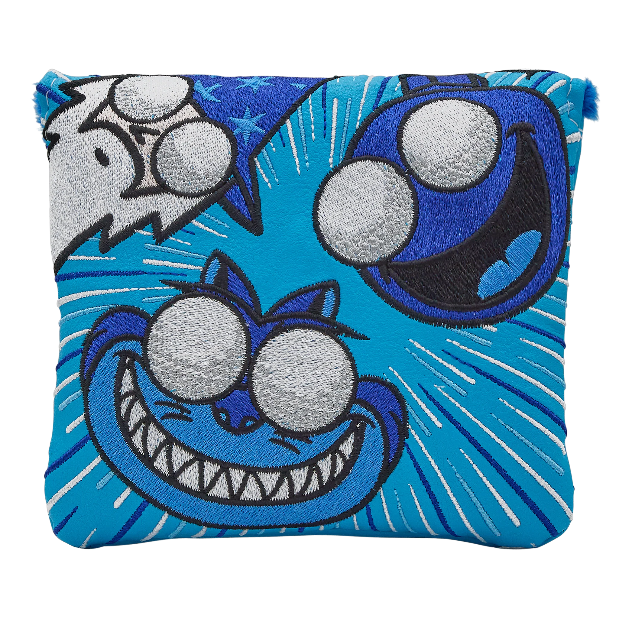Grateful Golf Eyes Multi Icon Mallet Putter Headcover