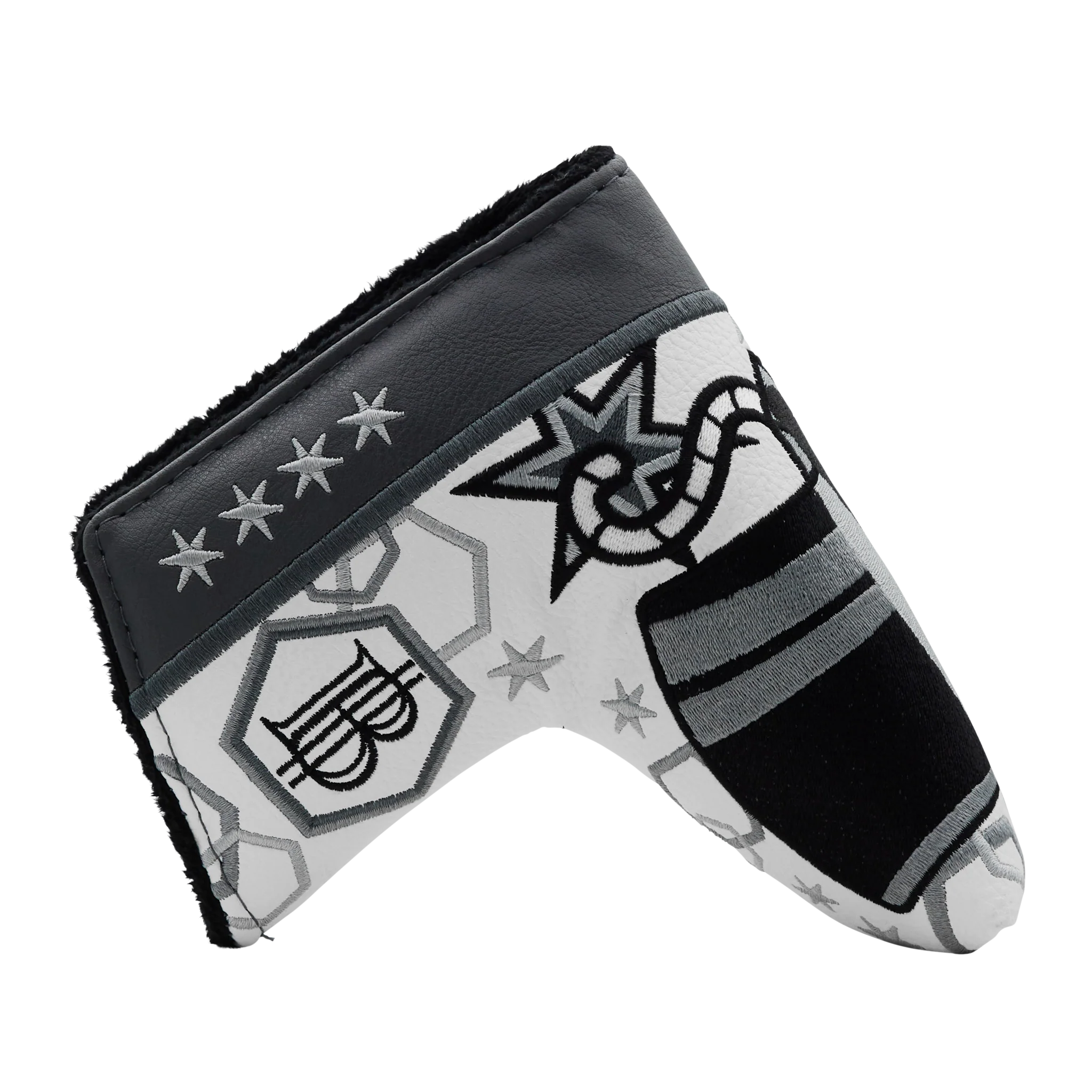Grayscale Gangster Bomb Blade Putter Headcover - Image 4