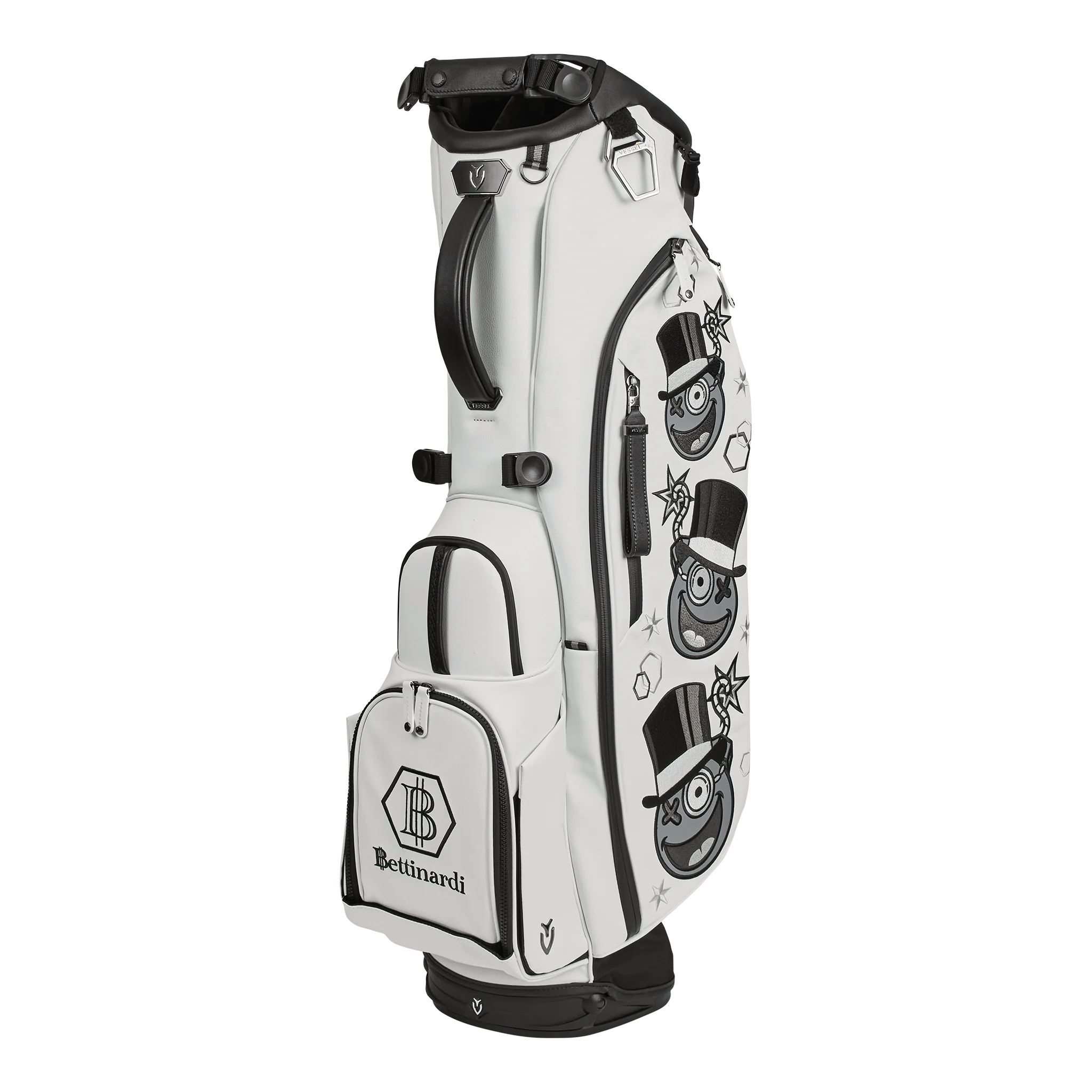 Grayscale Gangster Bomb Vessel Player V 6-Way Bag (White) - Image 2
