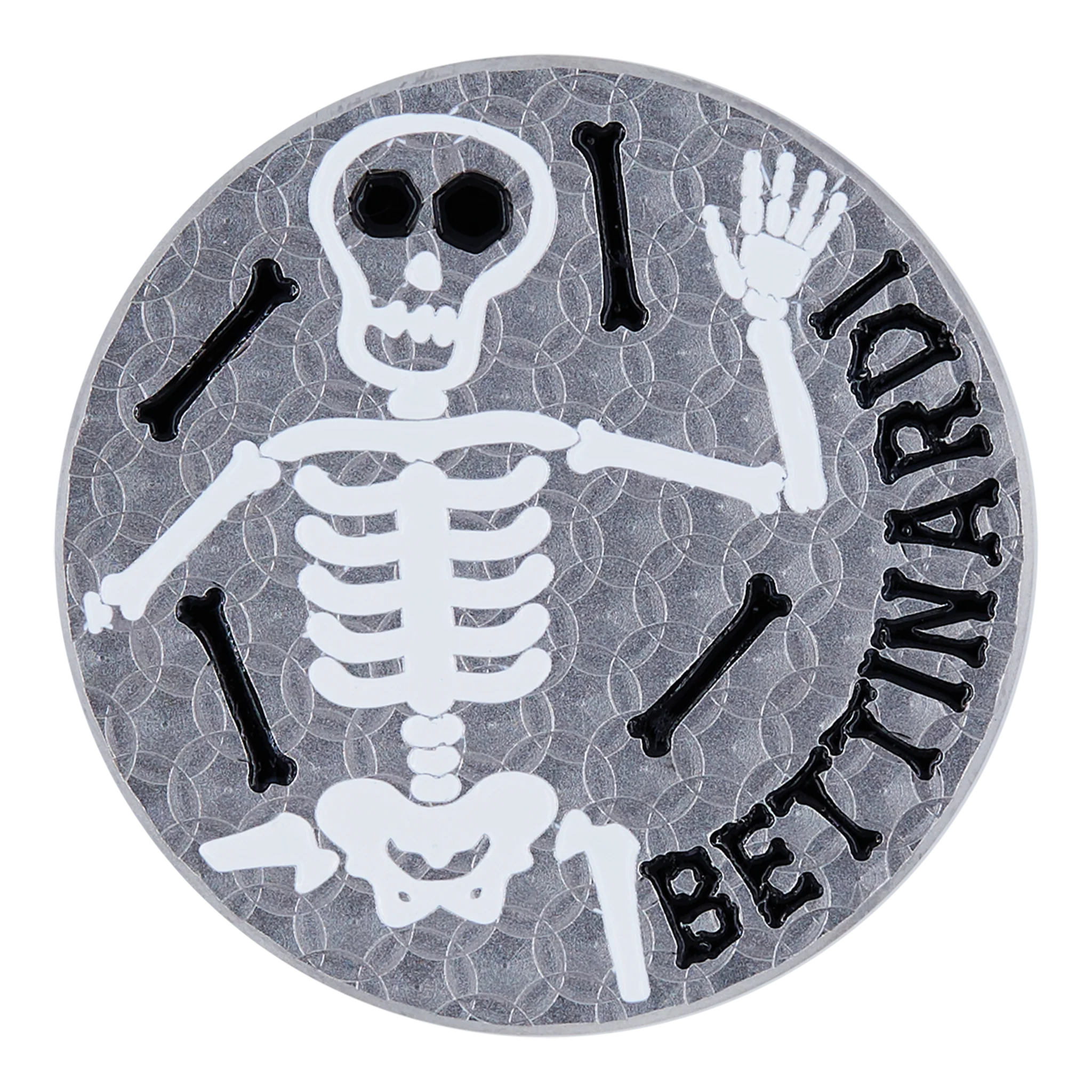 Halloween Waving Skeleton Ball Marker - Image 2