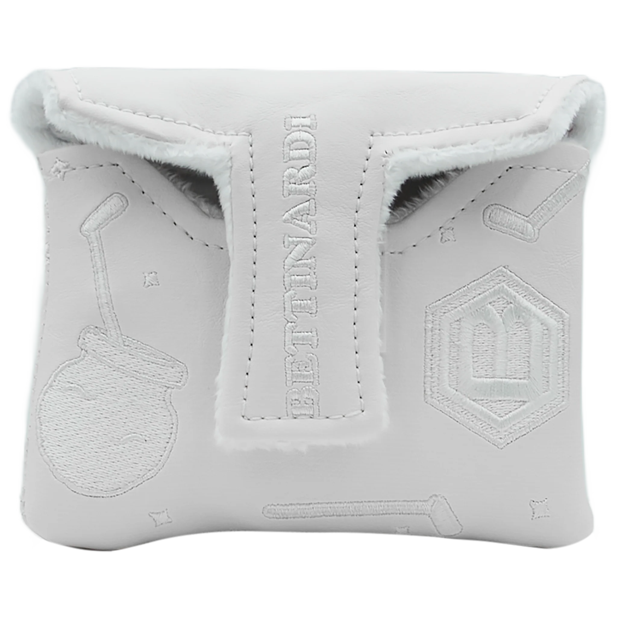 Holiday Vacation Santa Wizard White Buffalo Mallet Putter Headcover - Image 2