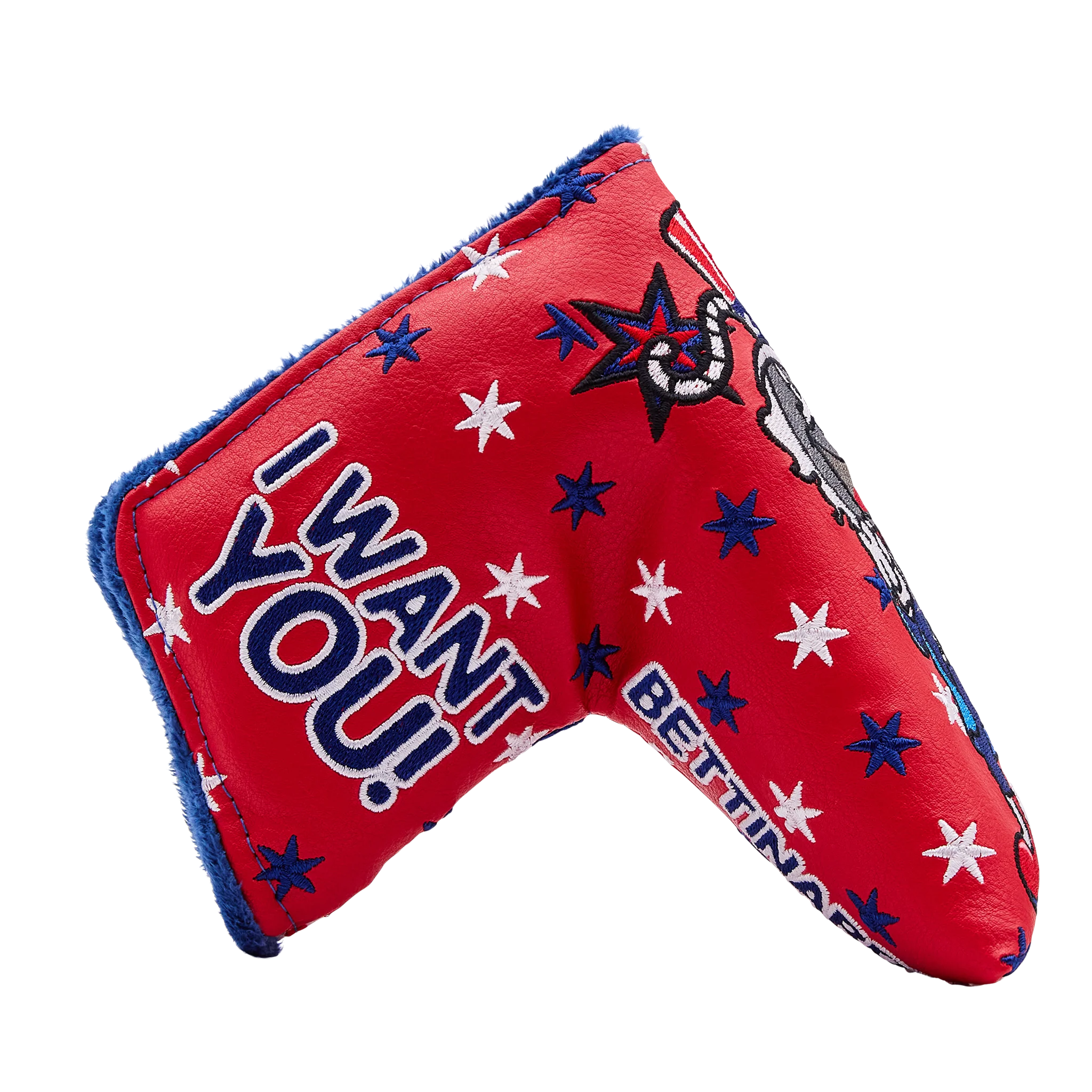 I Want You! Uncle Sam Bomb Americana Blade Putter Headcover - Image 4