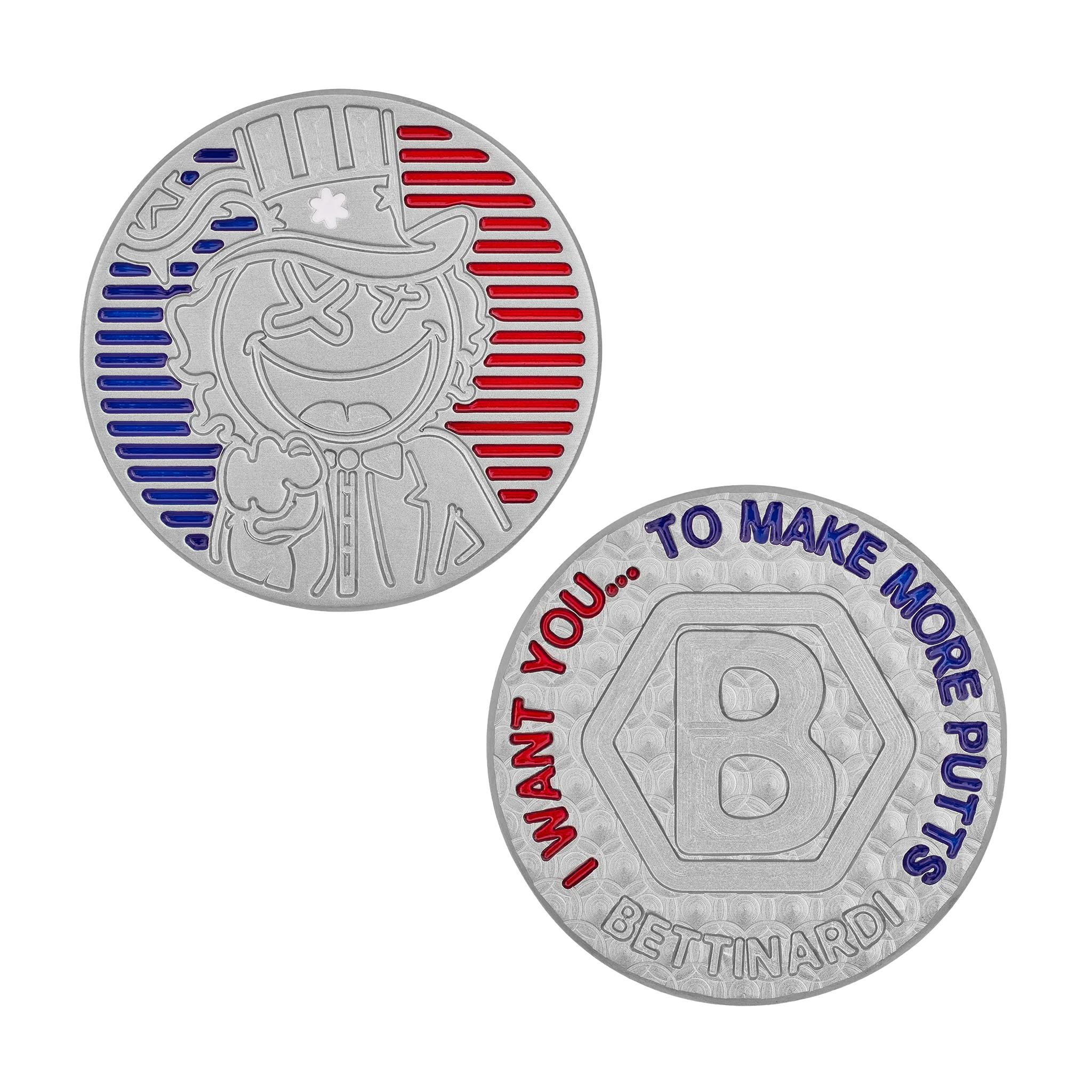 I Want You! Uncle Sam Bomb Ball Marker