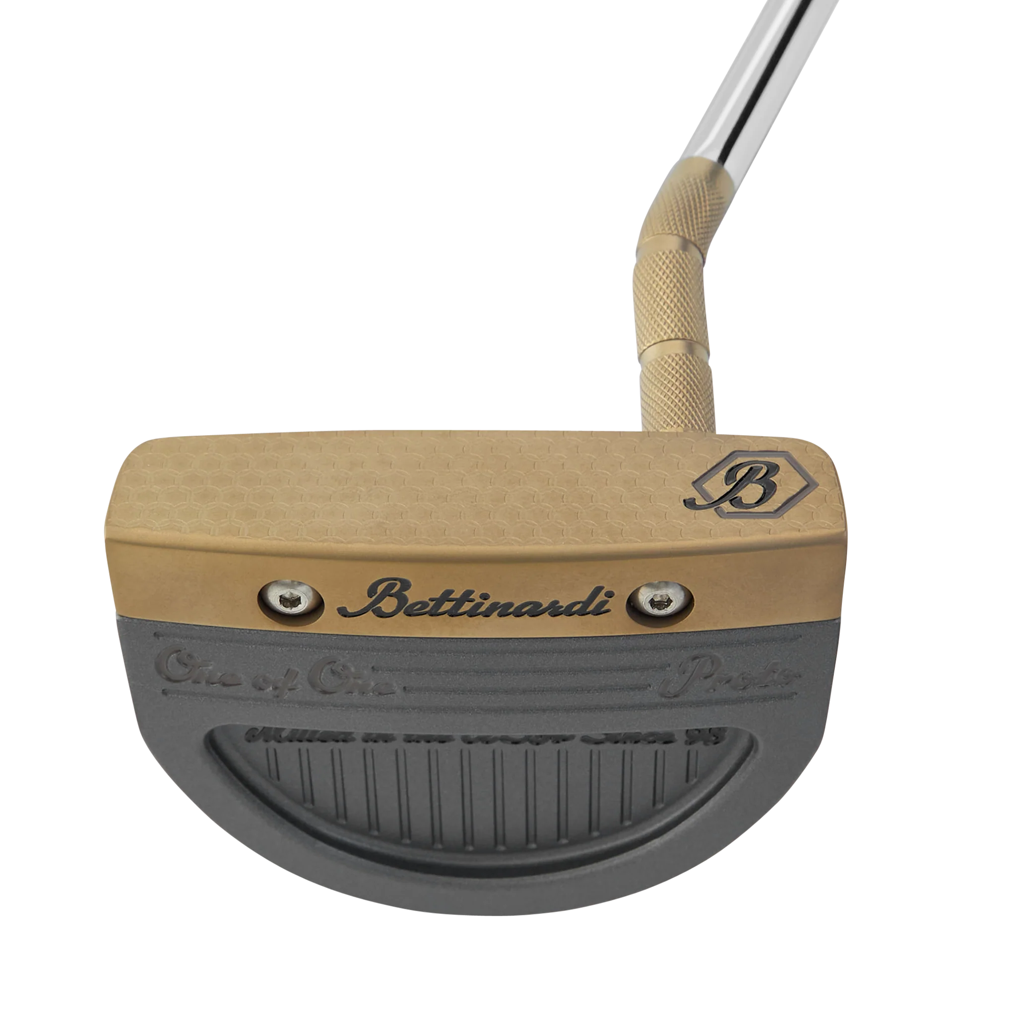 INOVAI Proto Black Ox Walnut Wood Inlay Putter