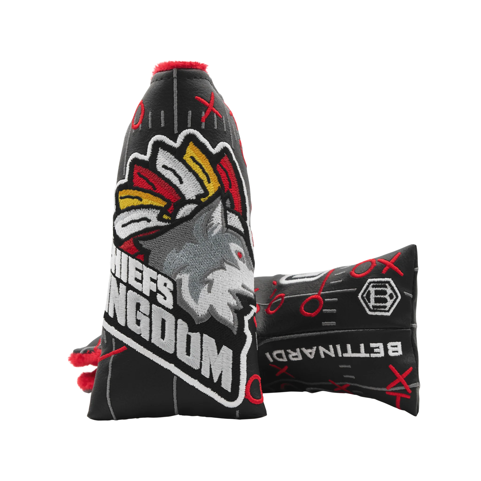 Kansas City Chiefs X's and O's Blade Putter Headcover