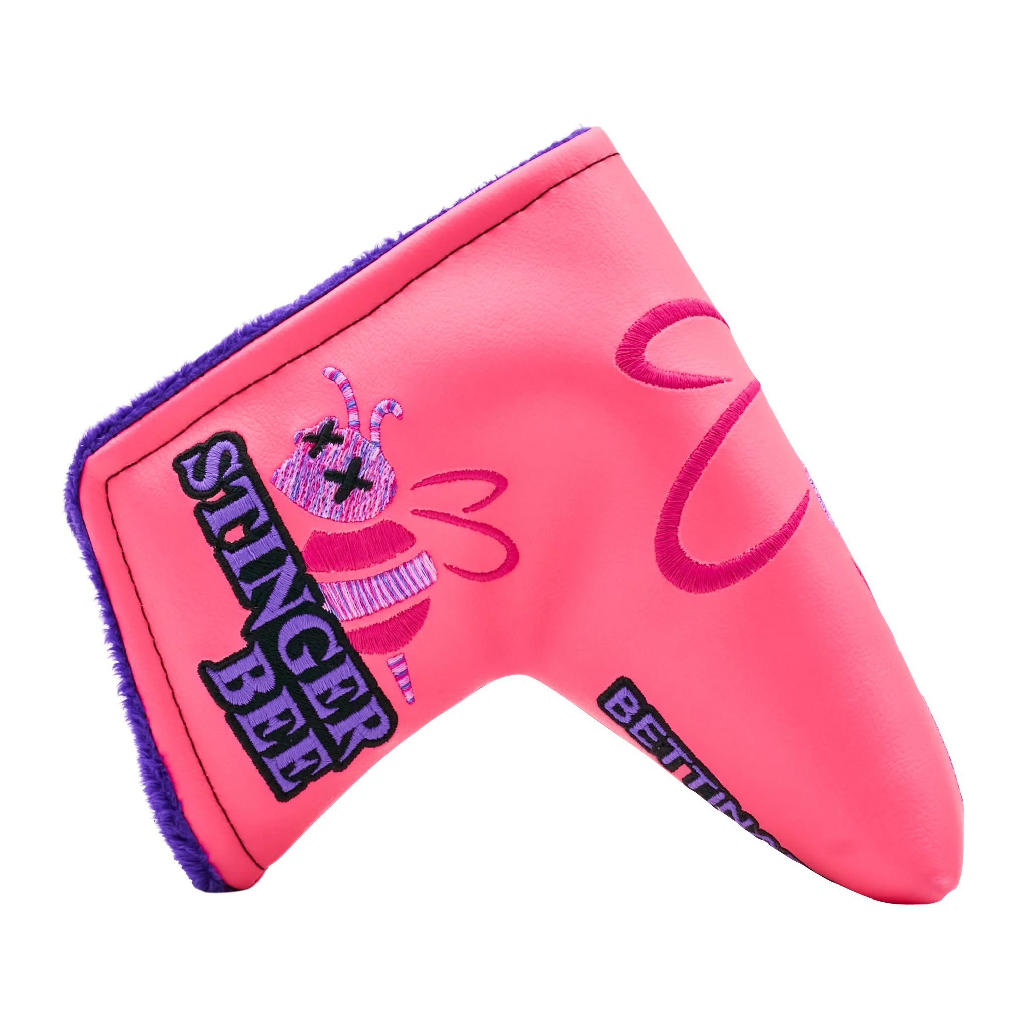 Lefty 1-of-1 DASS Zombee Swarm Welded Mid-Style Neck Southpaw Queen B 6 Putter - Image 6