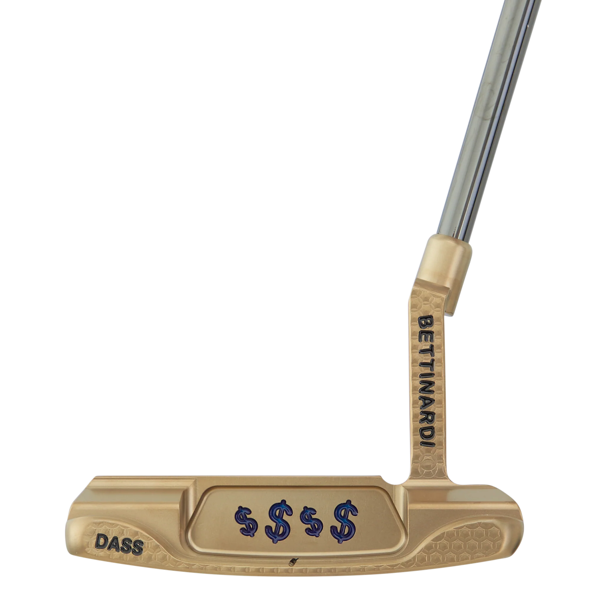 Lefty DASS Wall Street Fat Cat Gold Flame BBZero Putter - Image 3
