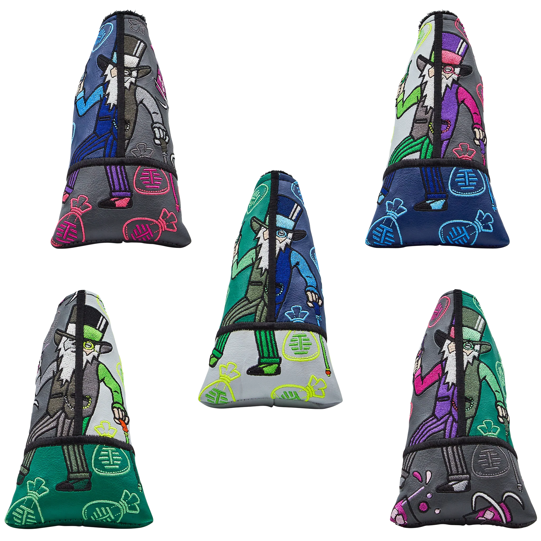 Luck of the Draw Gangster Wizard Mash-Up Blade Headcover