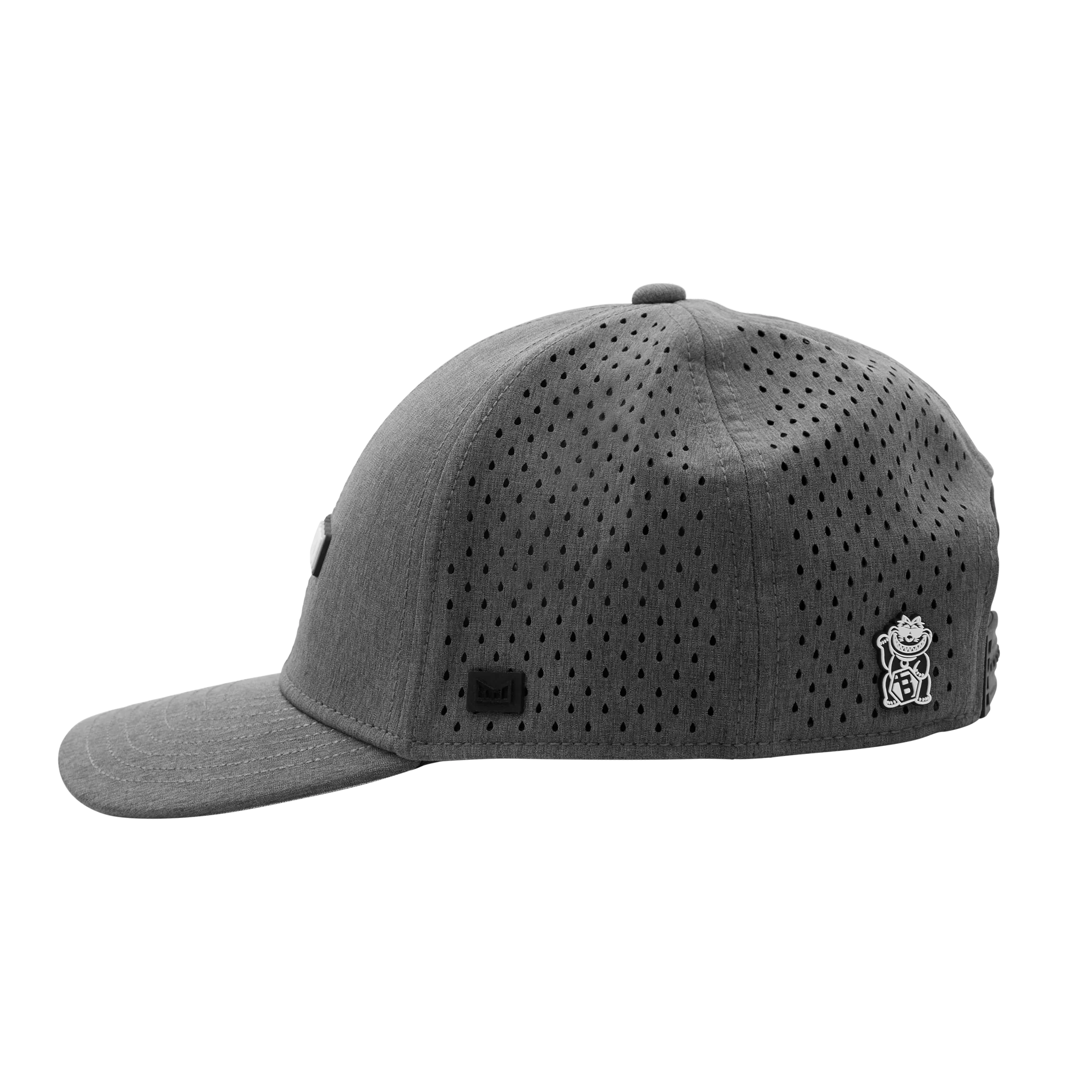 Lucky Cat Melin A-Game Hydro Heather Gray Hat - Image 3