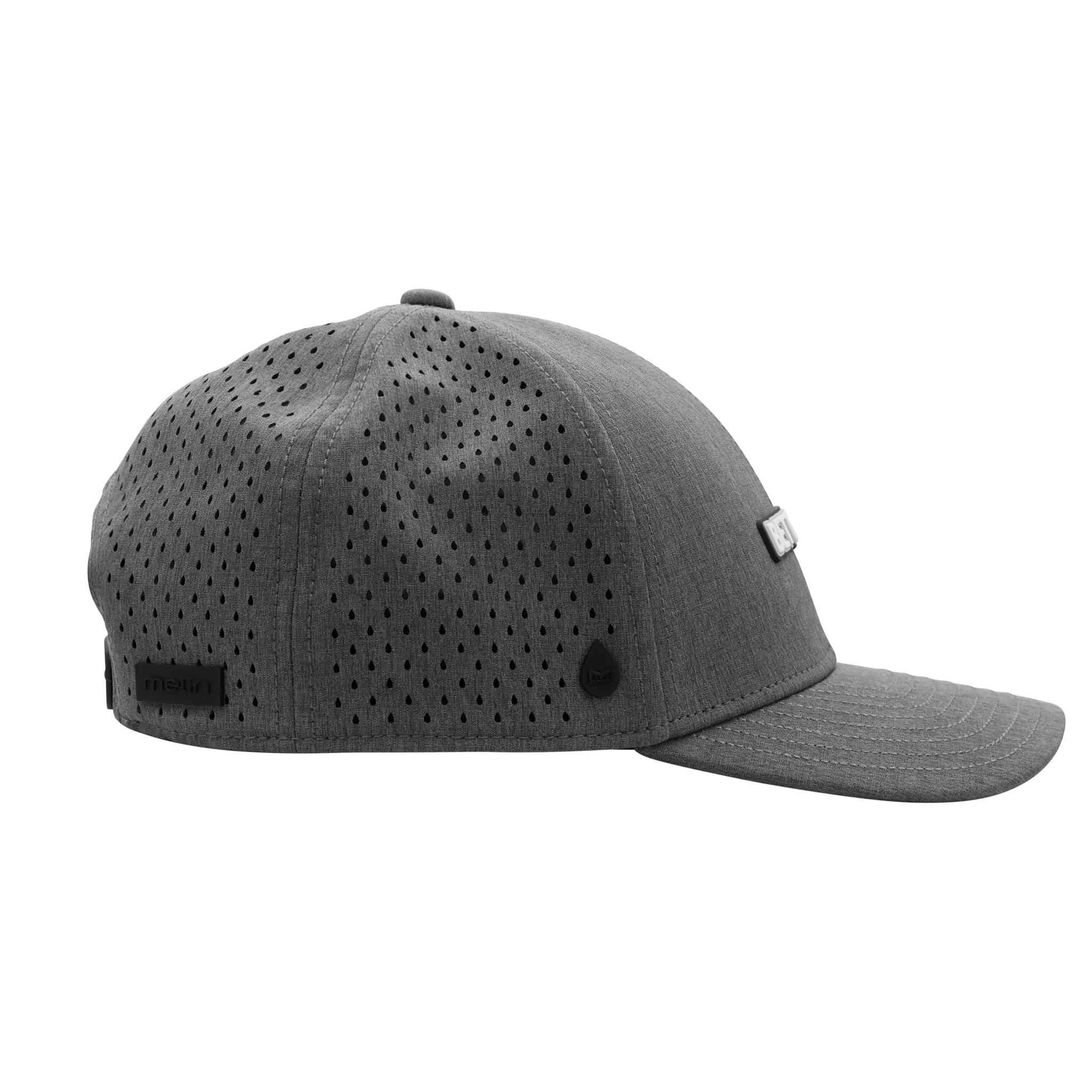 Lucky Cat Melin A-Game Hydro Heather Gray Hat - Image 4