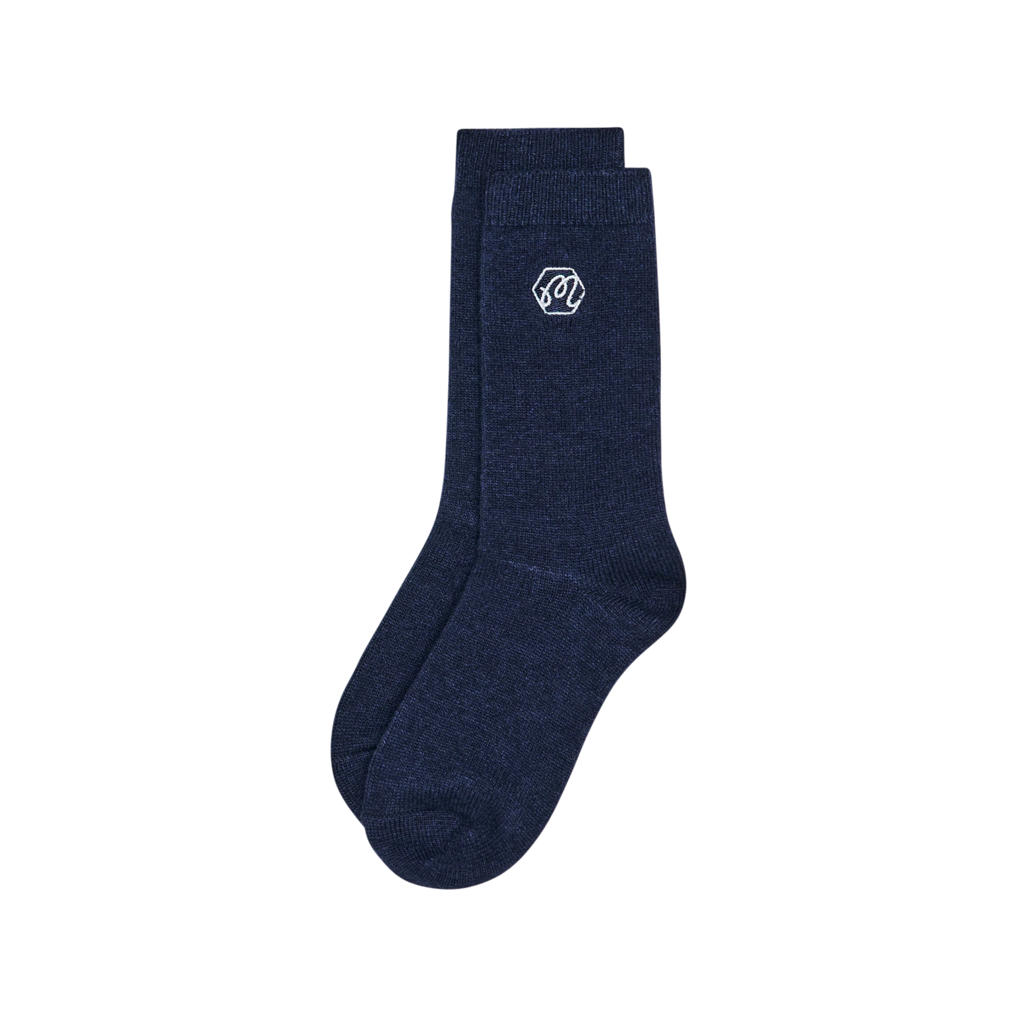 Malbon x Bettinardi Cashmere Sock (Sailor Blue) - Image 2