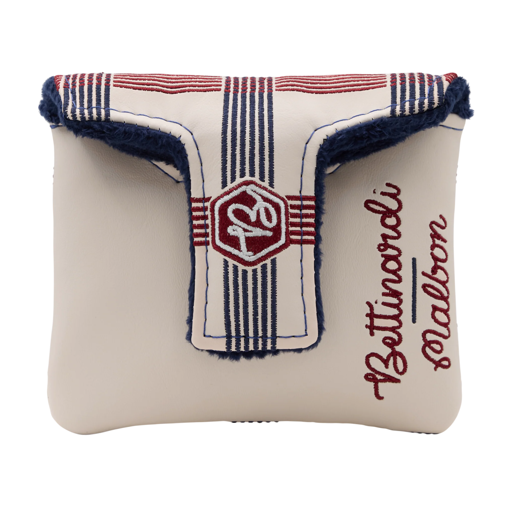 Malbon x Bettinardi Gangster Buckets Crème Plaid Mallet Putter Headcover - Image 2
