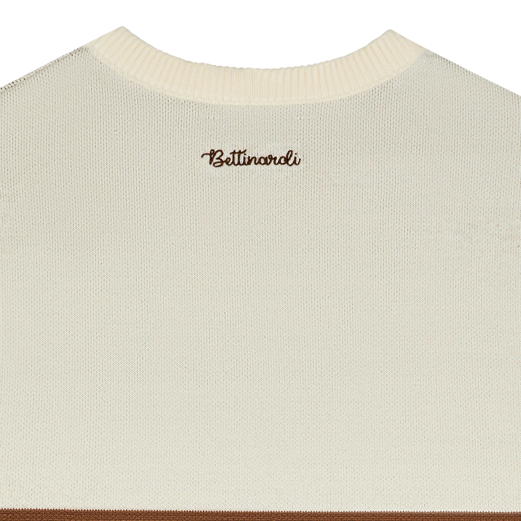 Malbon x Bettinardi Sweater Vest (Egret) - Image 2