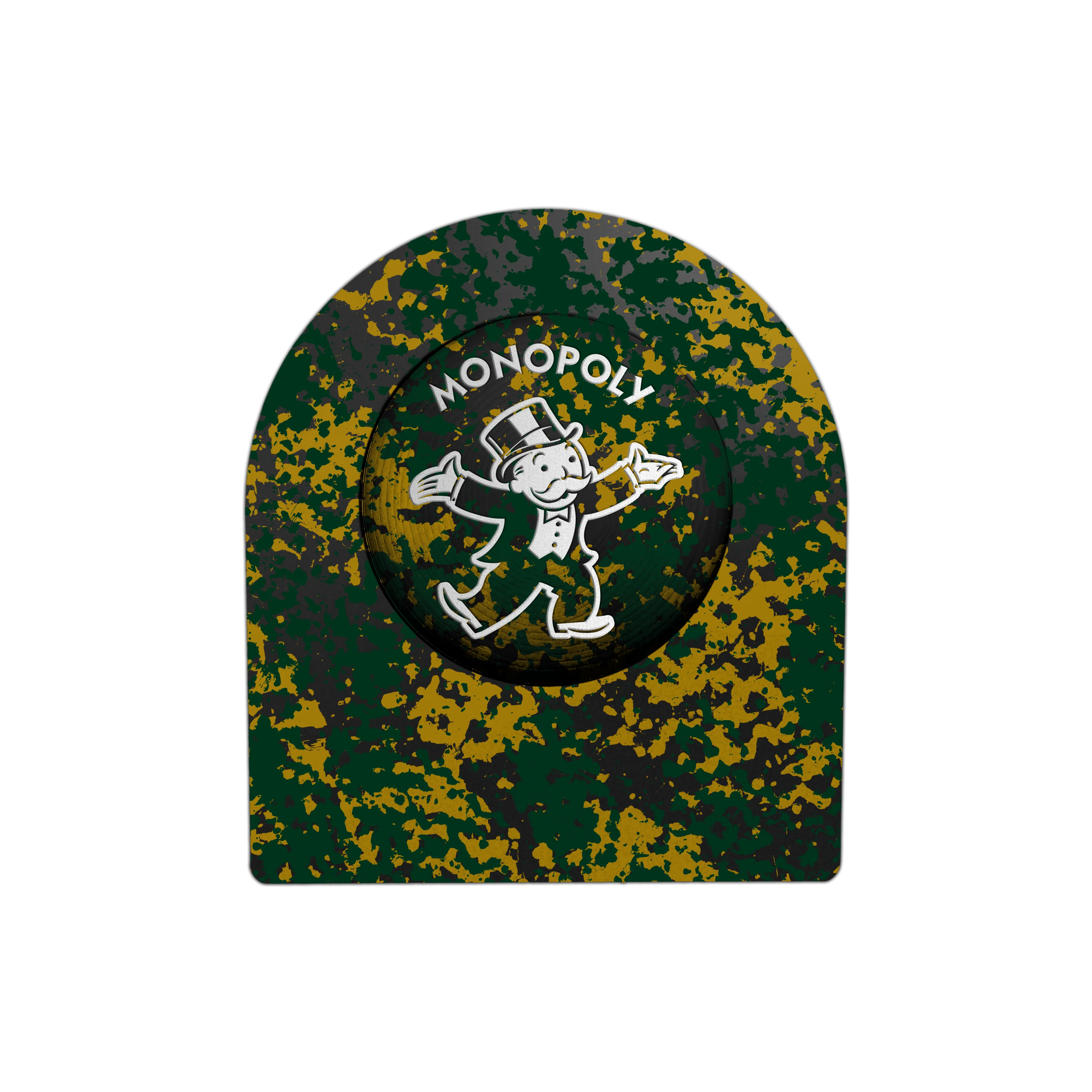 Monopoly x Bettinardi Gold & Green Splatter Putting Cup - Image 2
