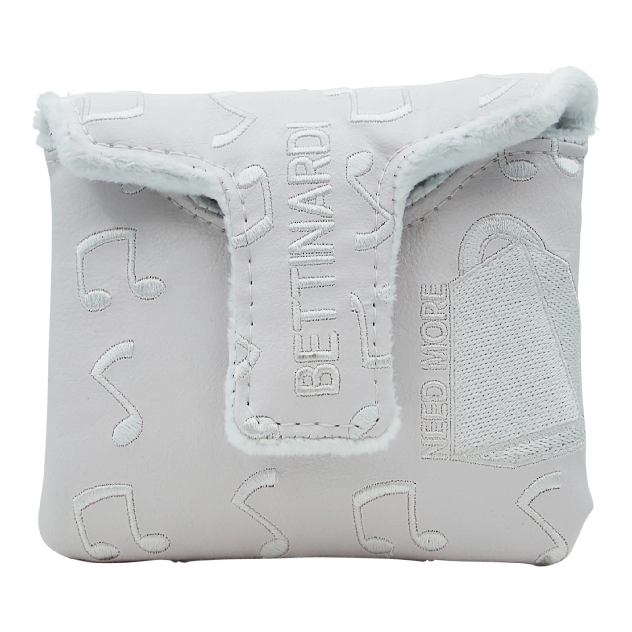 More Cowbell Tour Dept. White Buffalo Mallet Putter Headcover - Image 2