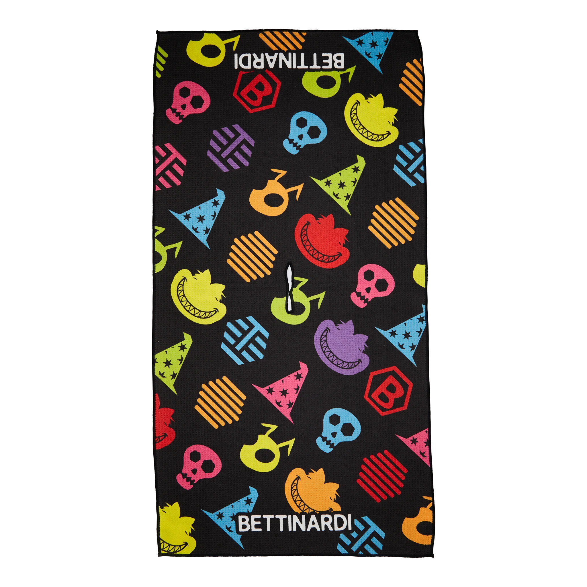 Multi-Icon Players Towel (Black/Multi-Color) - Image 2