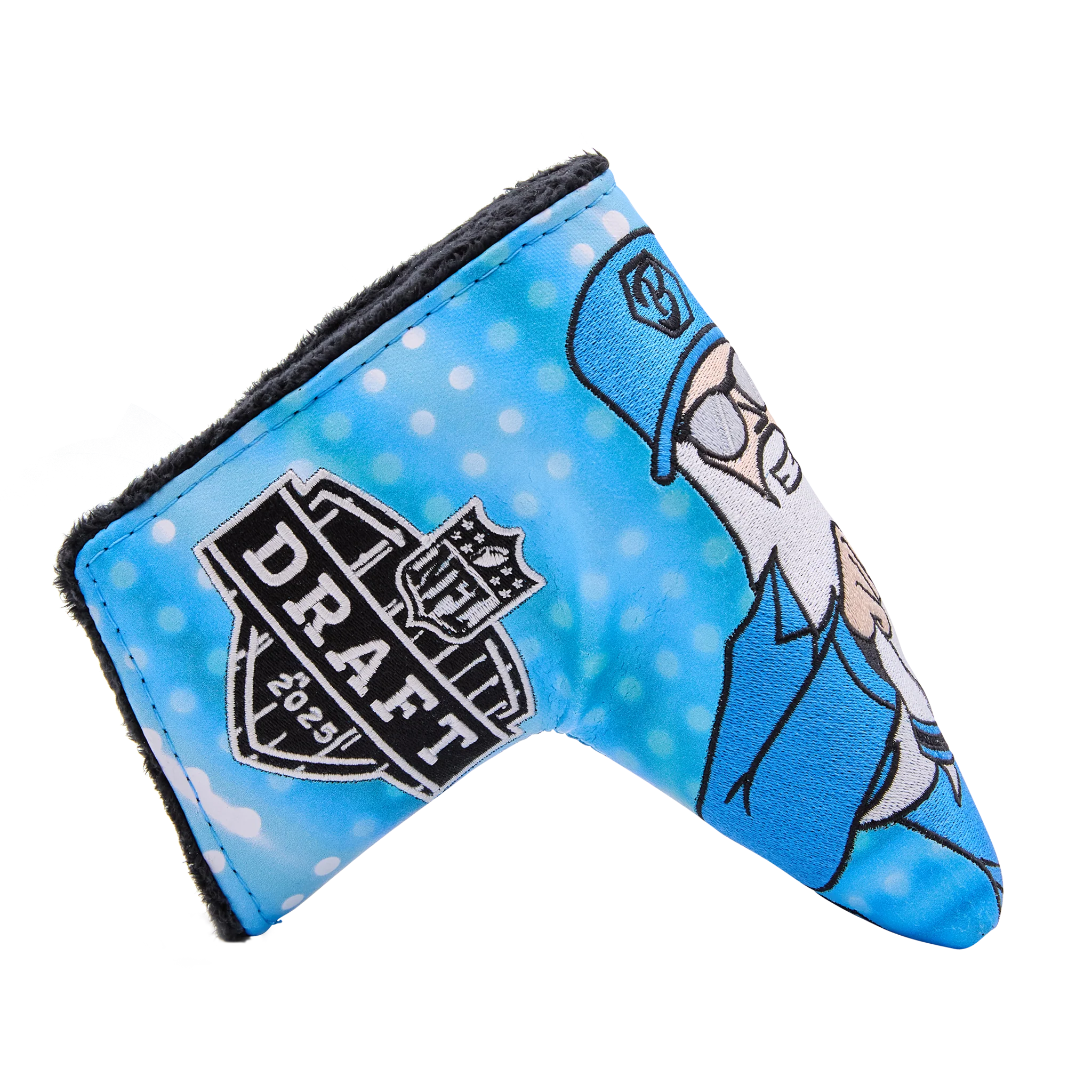 NFL Draft Day Carolina Panthers Blade Putter Headcover - Image 4