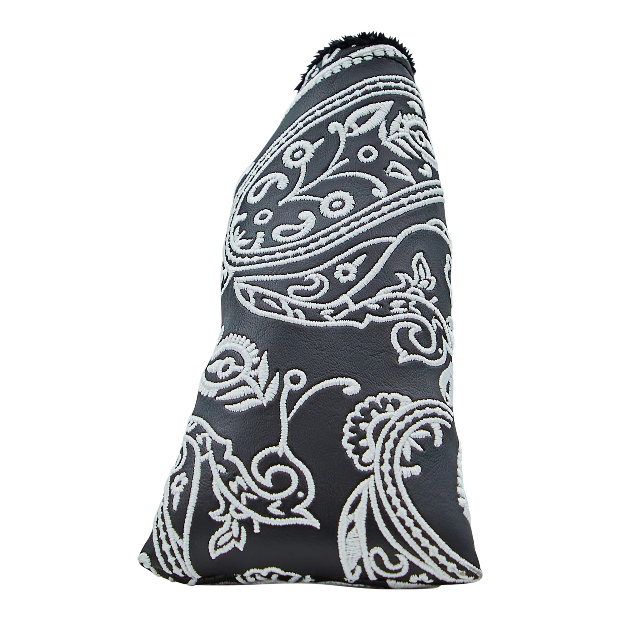 Paisley Blade Putter Headcover (Black and White) - Image 3