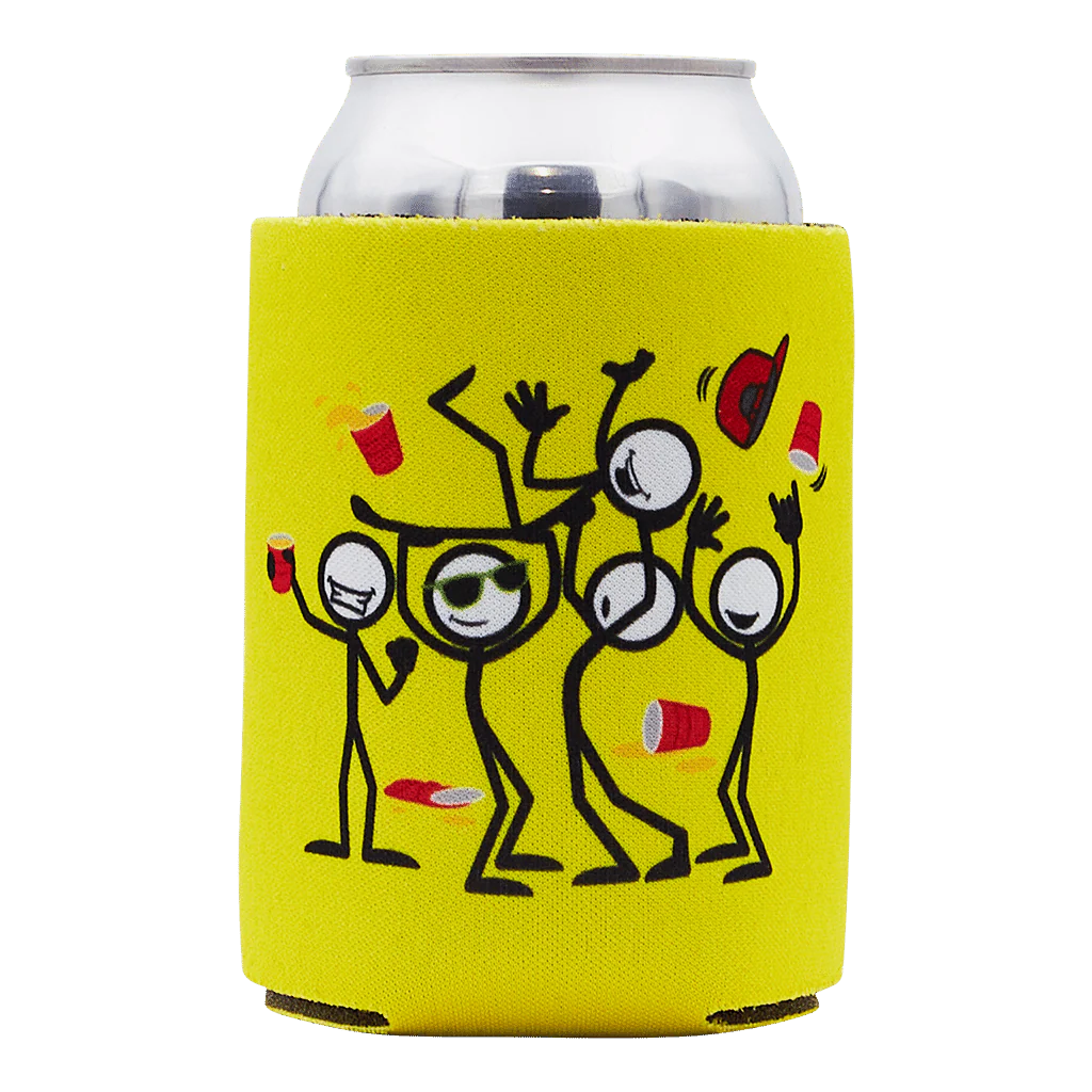 PARTY ON COOLER SLEEVE SET OF 4 - Image 7