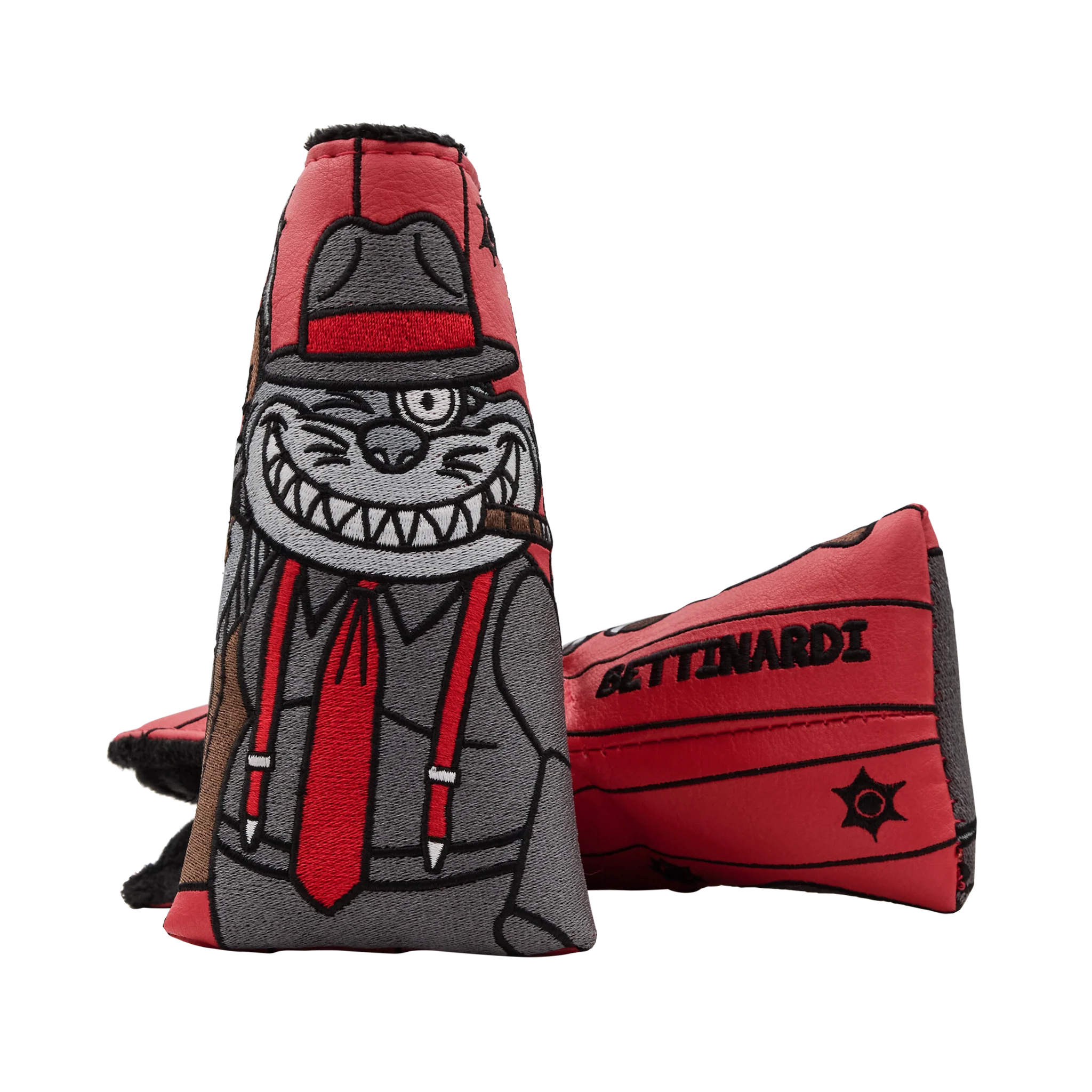 Pinstripe Gangster Cat Blade Putter Headcover