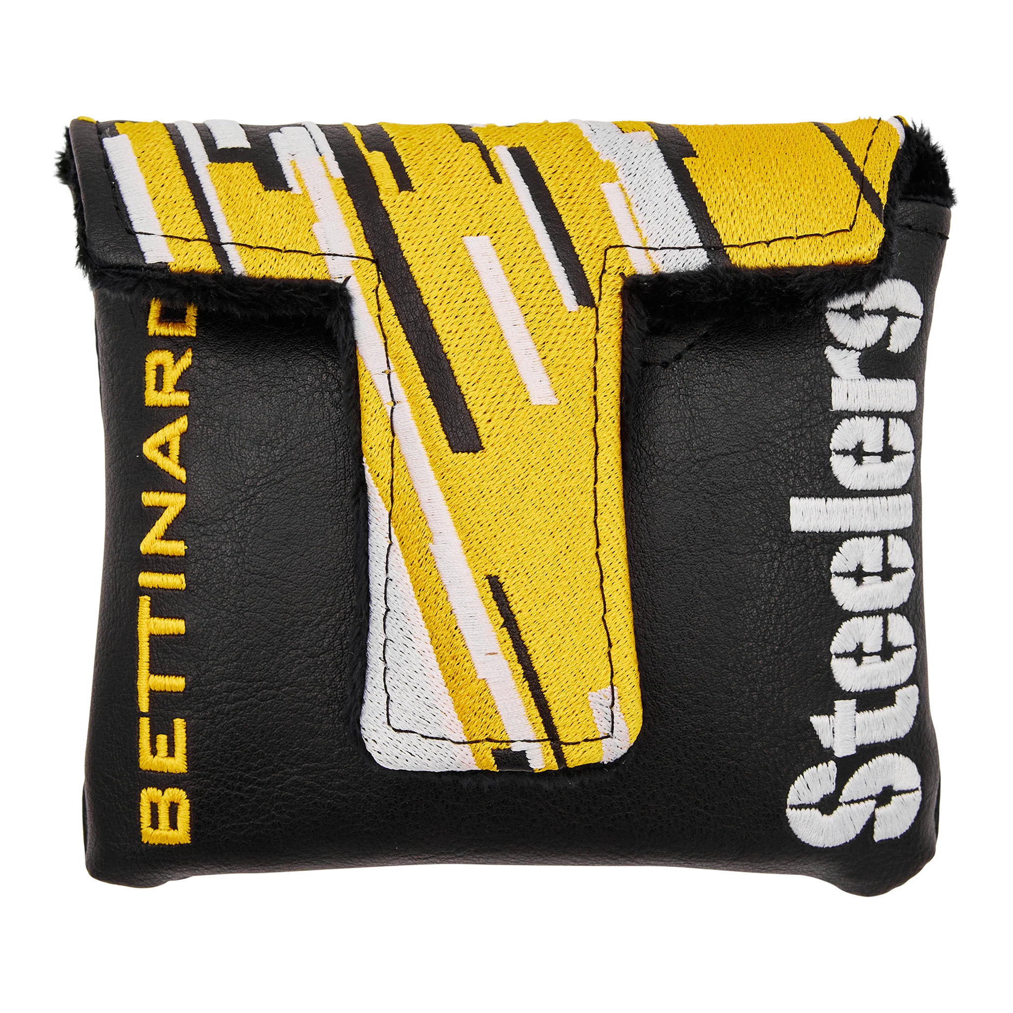 Pittsburgh Steelers Digital Stripes Mallet Putter Headcover - Image 2