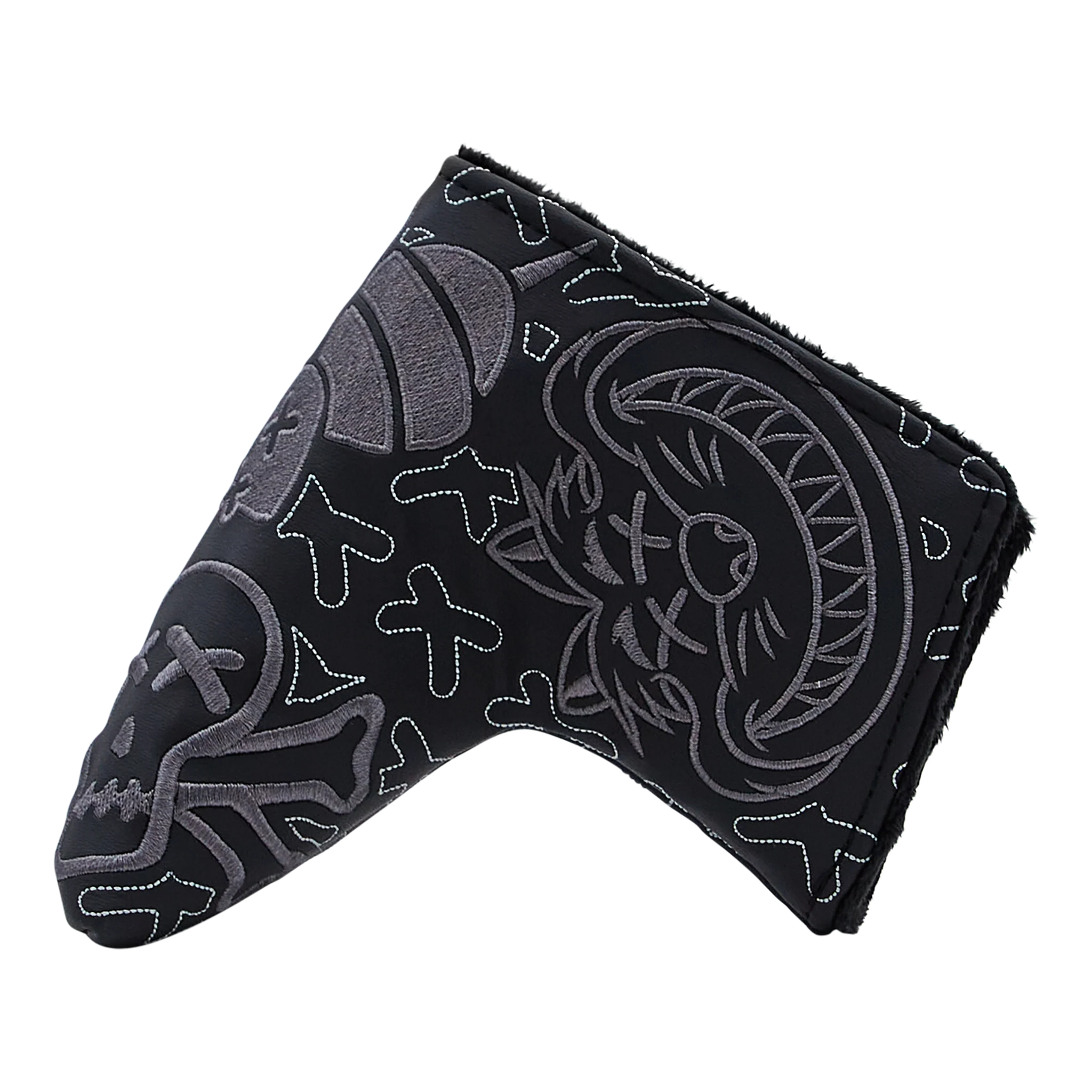 Poison Multi-Icon Blackout Blade Putter Headcover - Image 4