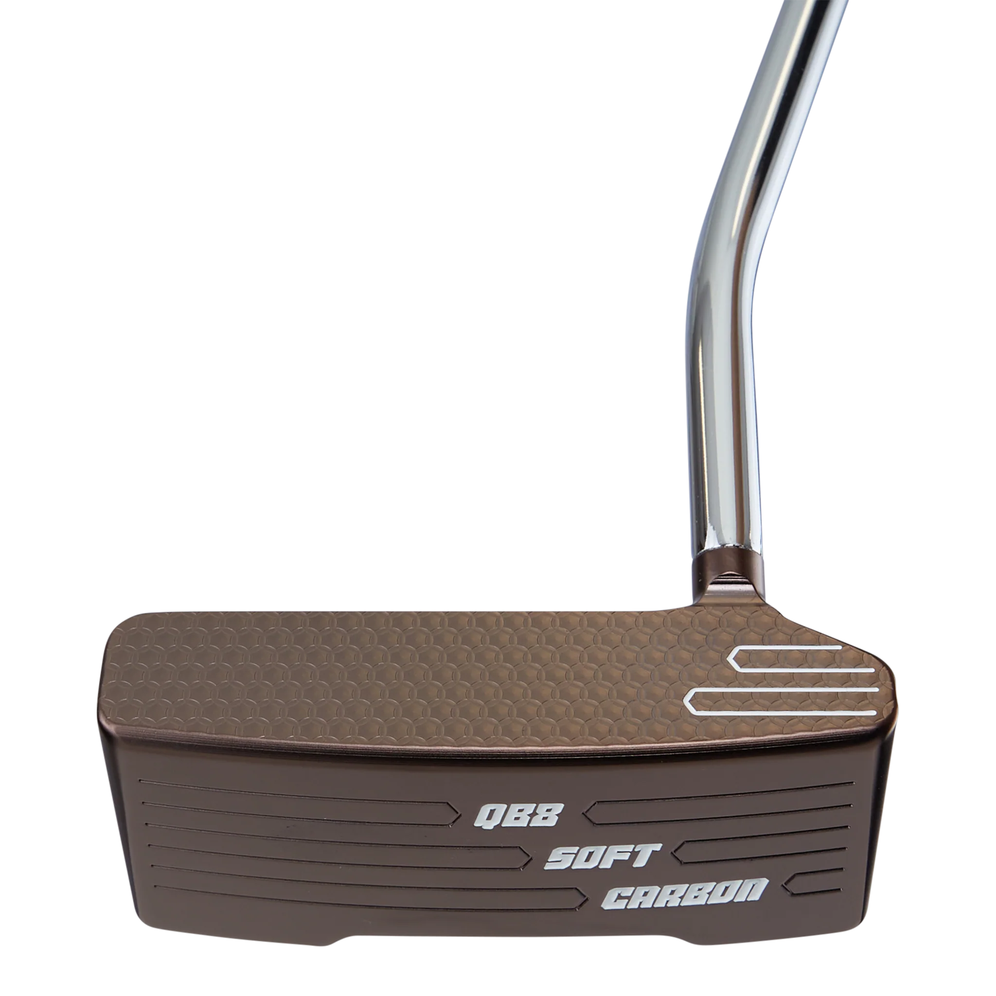 QB8 Soft Carbon Oil Rubbed Bronze Spud Neck Micro Honeycomb Face