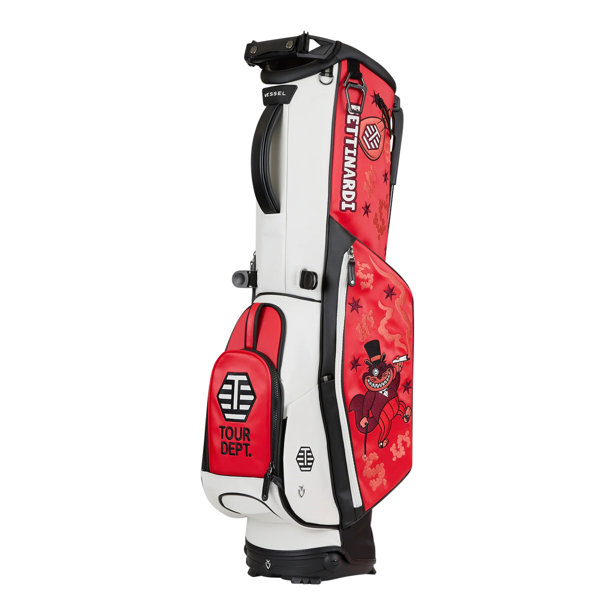 Red Gangster Cat Vessel VLX Stand Bag