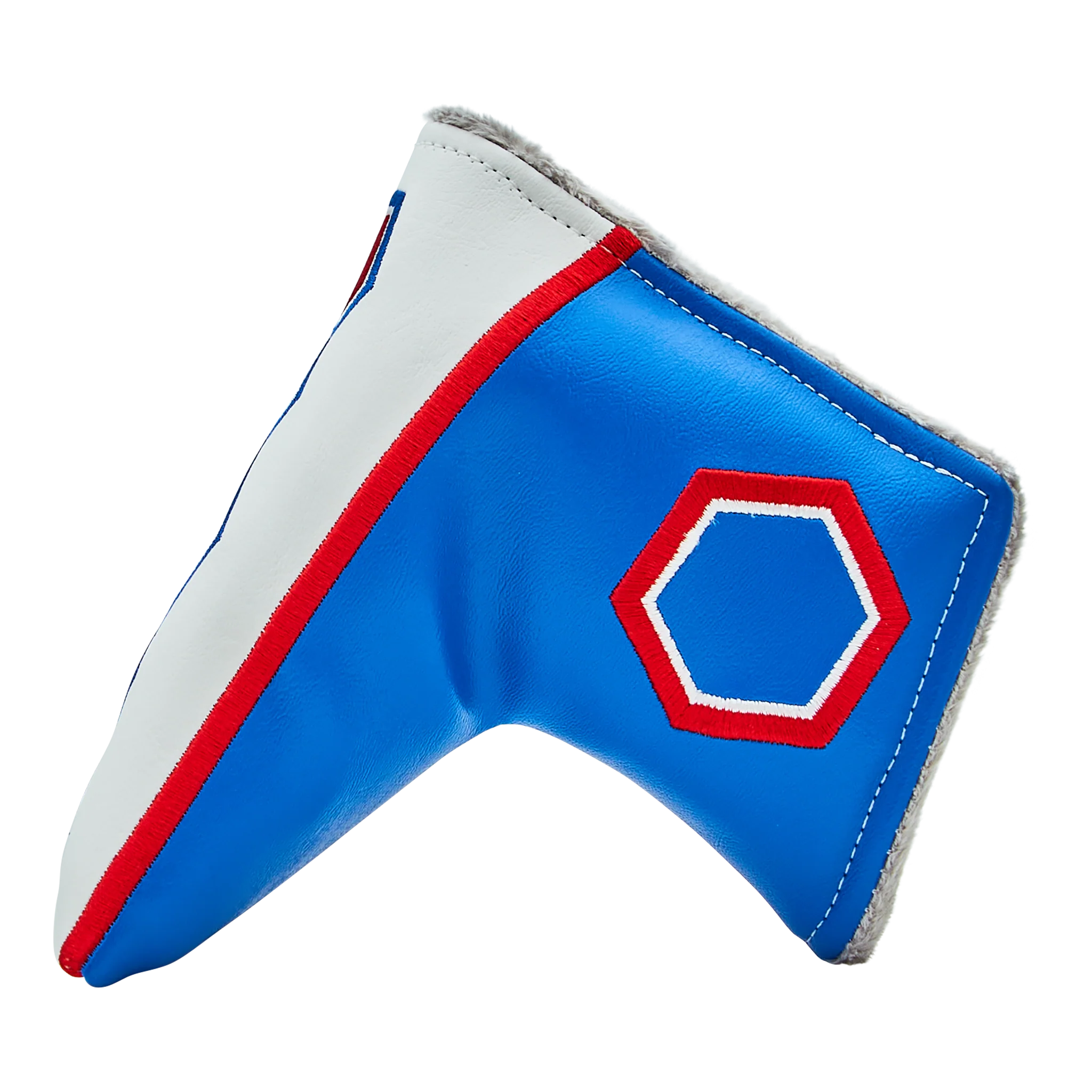 Retro Original Red & Blue Blade Headcover - Image 2