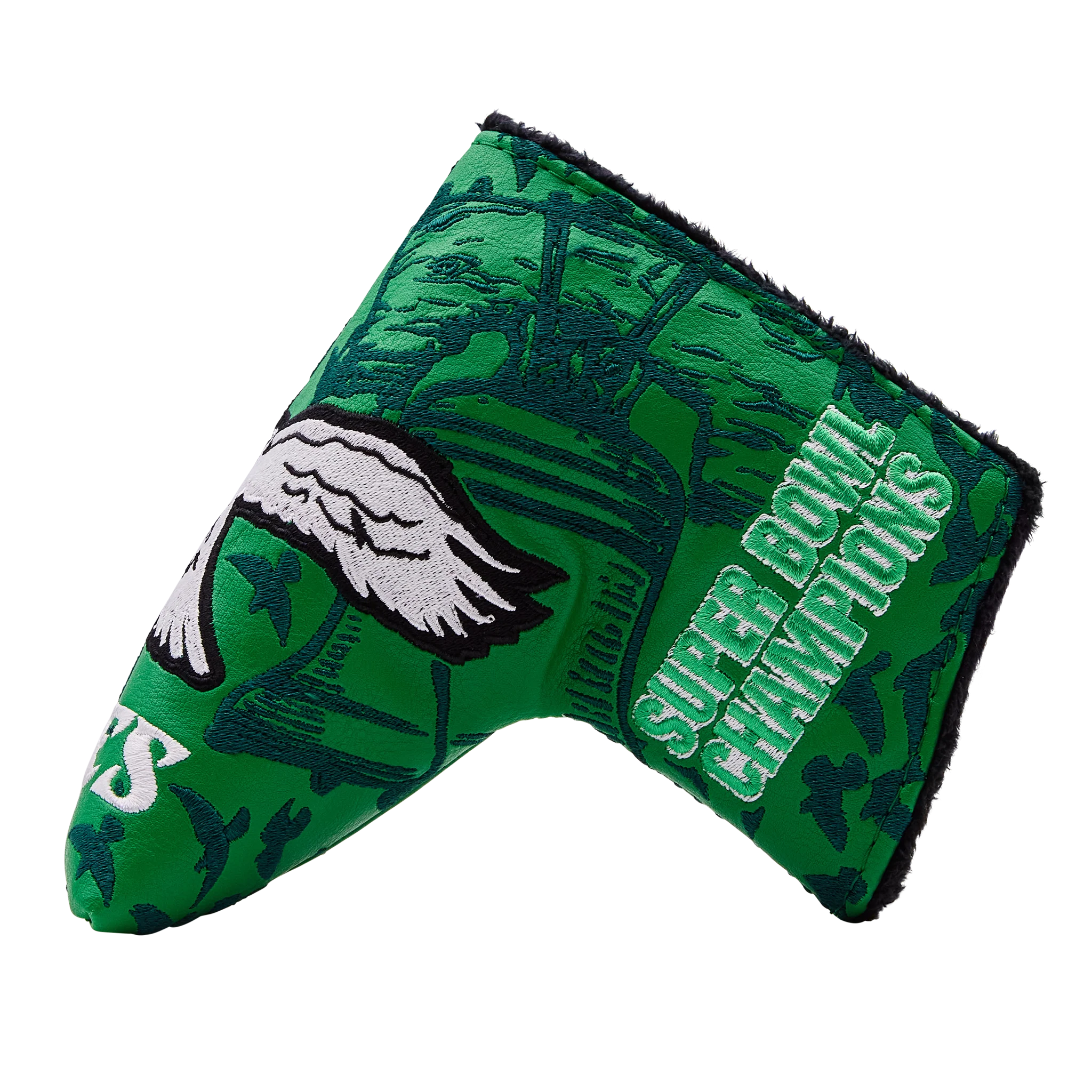 Retro Philadelphia Eagles 2025 Super Bowl LIX Champions Blade Putter Headcover - Image 2